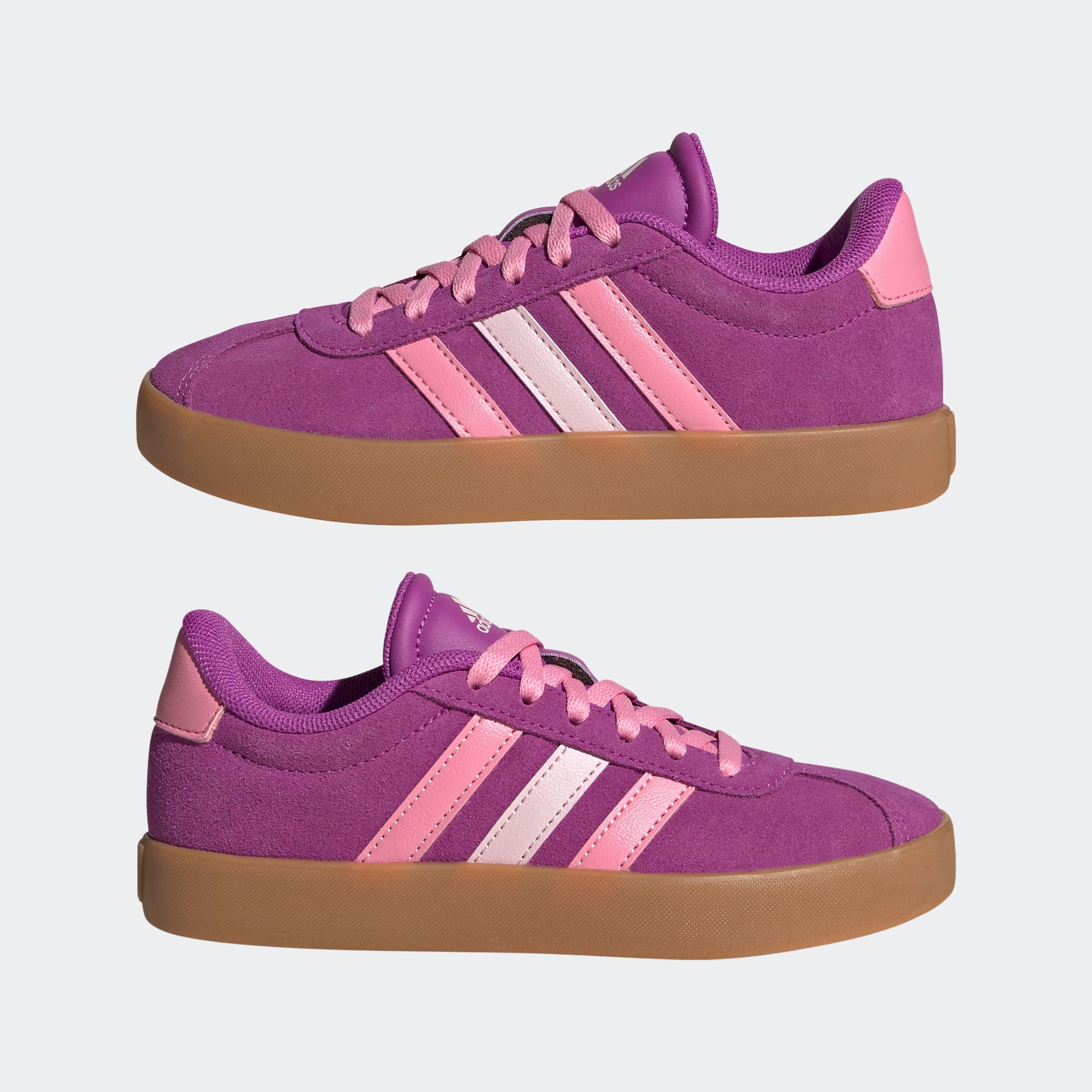 adidas Sportswear Sneaker »VL COURT 3.0 KIDS«, inspiriert vom Design des adidas samba