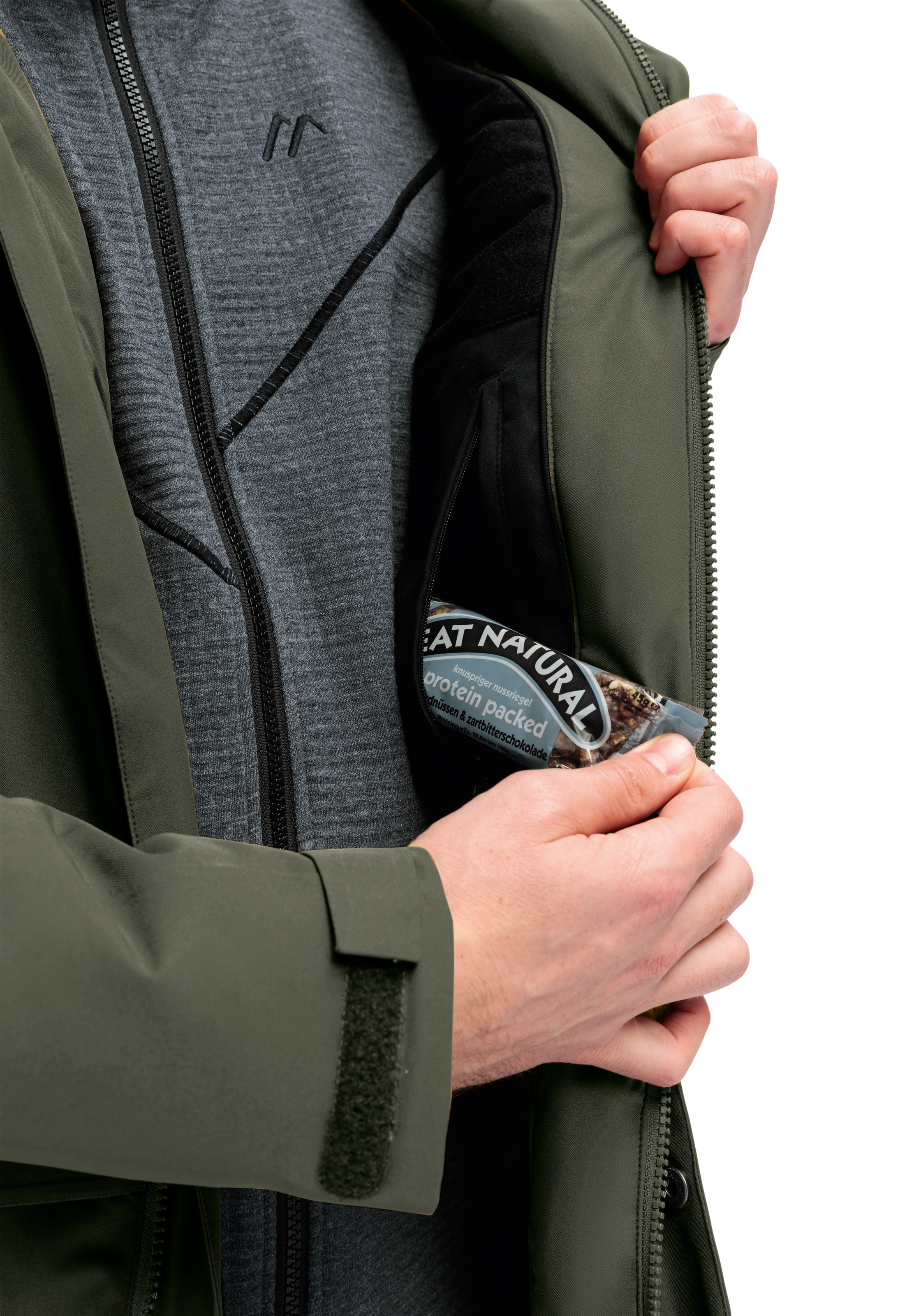 Maier Sports Winterjacke "Peyor long" warme Herren Regenjacke, wattierter P günstig online kaufen