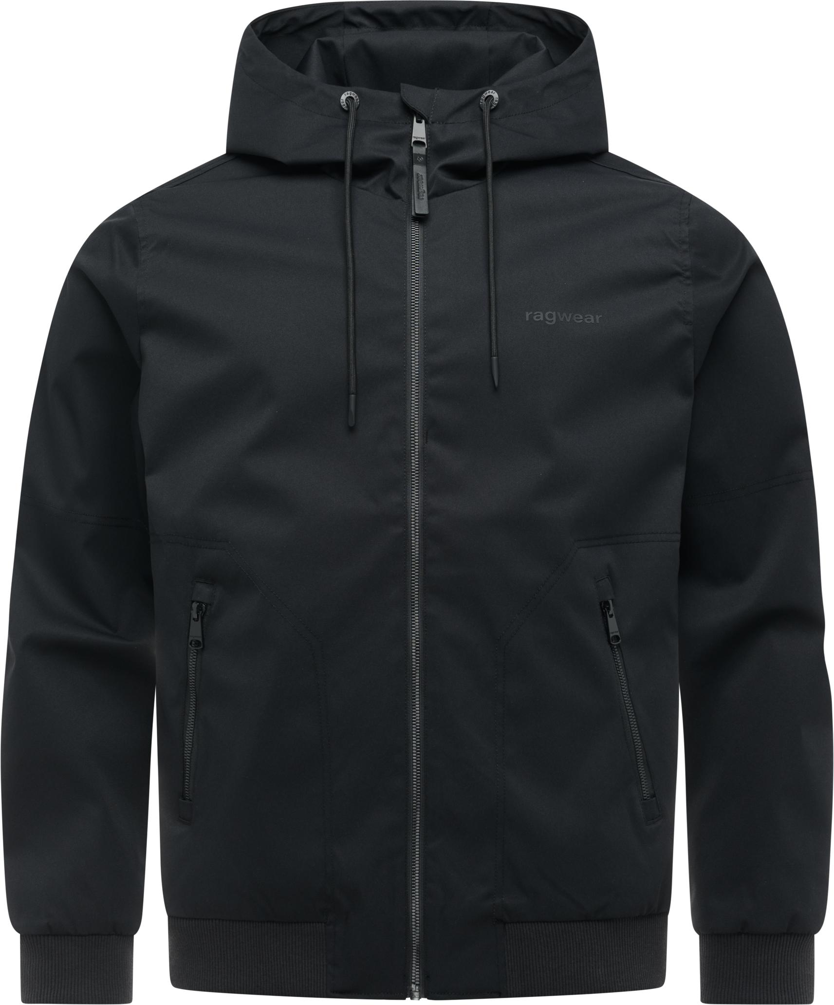 Ragwear Outdoorjacke "Stewie Twill YOUMODO" mit Kapuze stylische Herren Übergangsjacke mit großer Kapuze