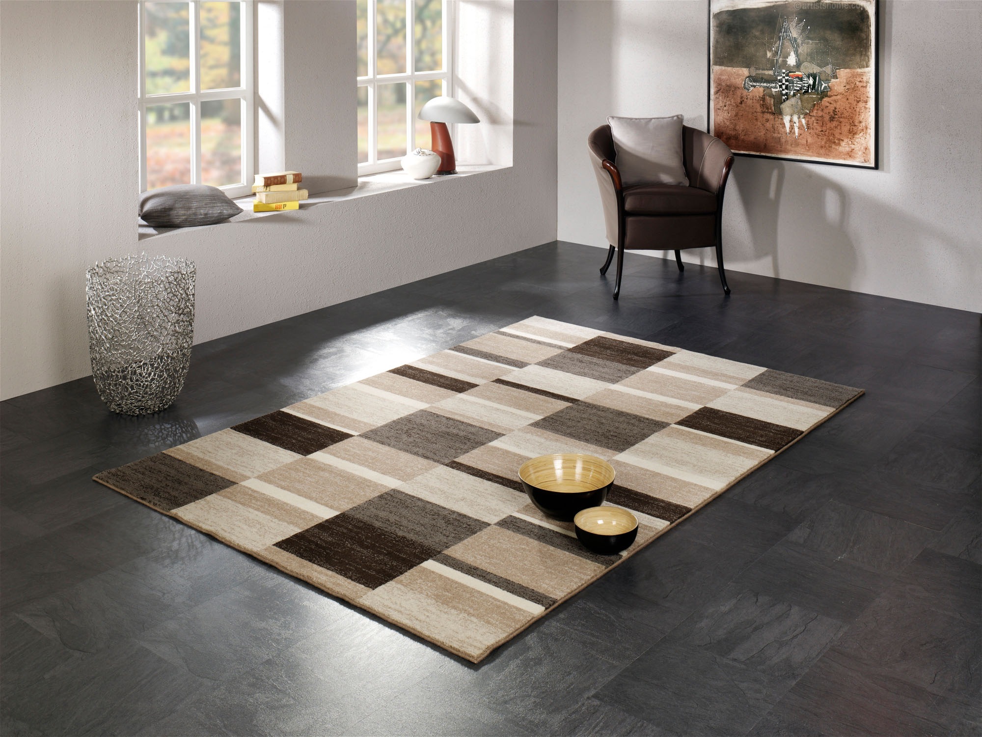 OCI DIE TEPPICHMARKE Wollteppich "Natura Mata" rechteckig 9 mm Höhe reine W günstig online kaufen