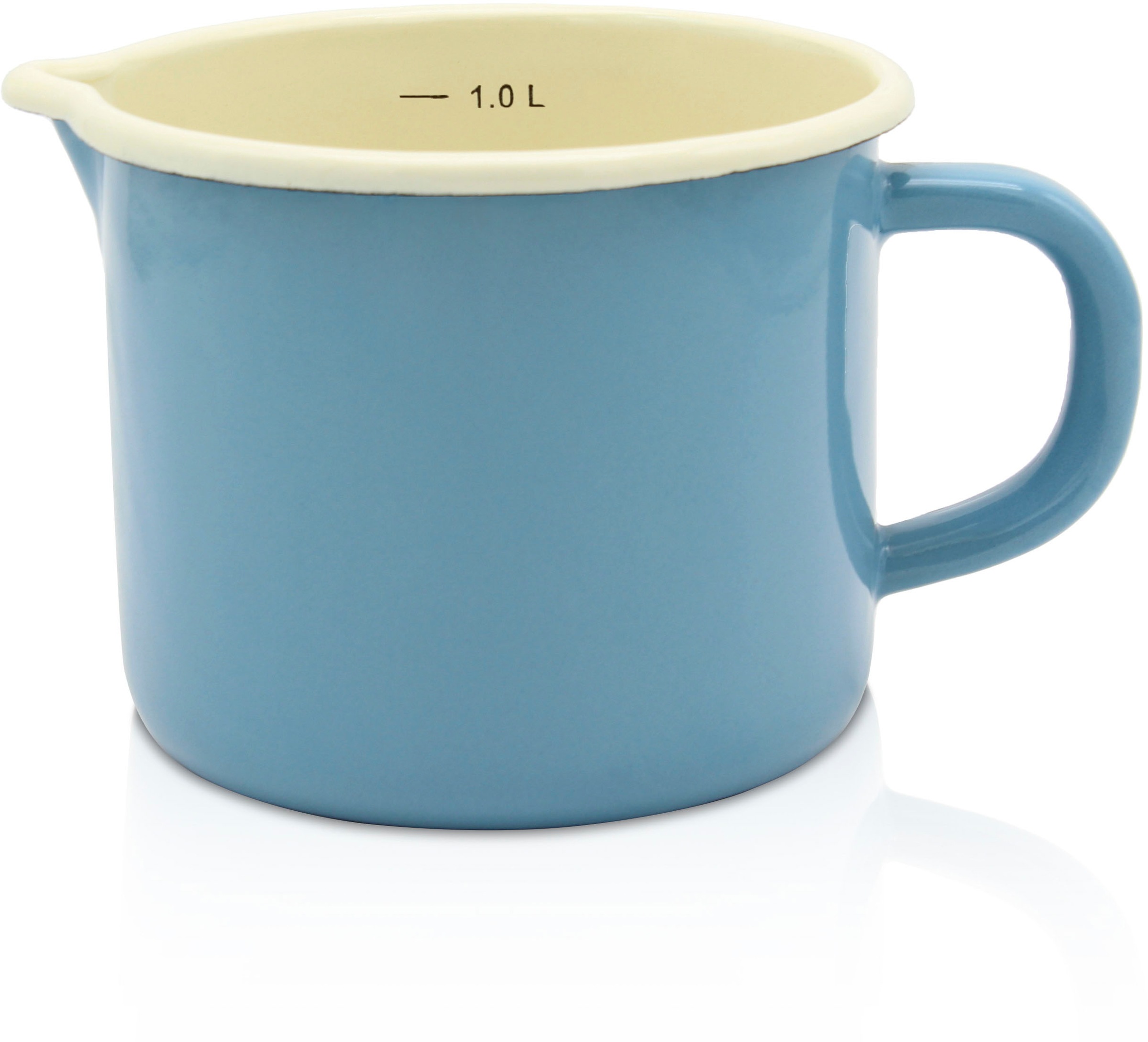 Krüger Milchtopf 1 Stk. tlg. Emaille günstig online kaufen