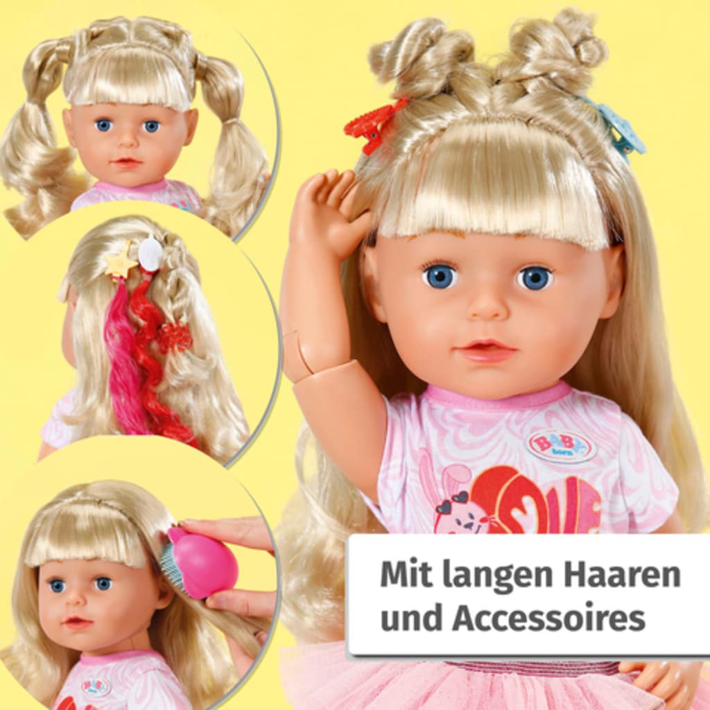 Baby Born Stehpuppe »Style&Play, Sister blond, 43 cm«