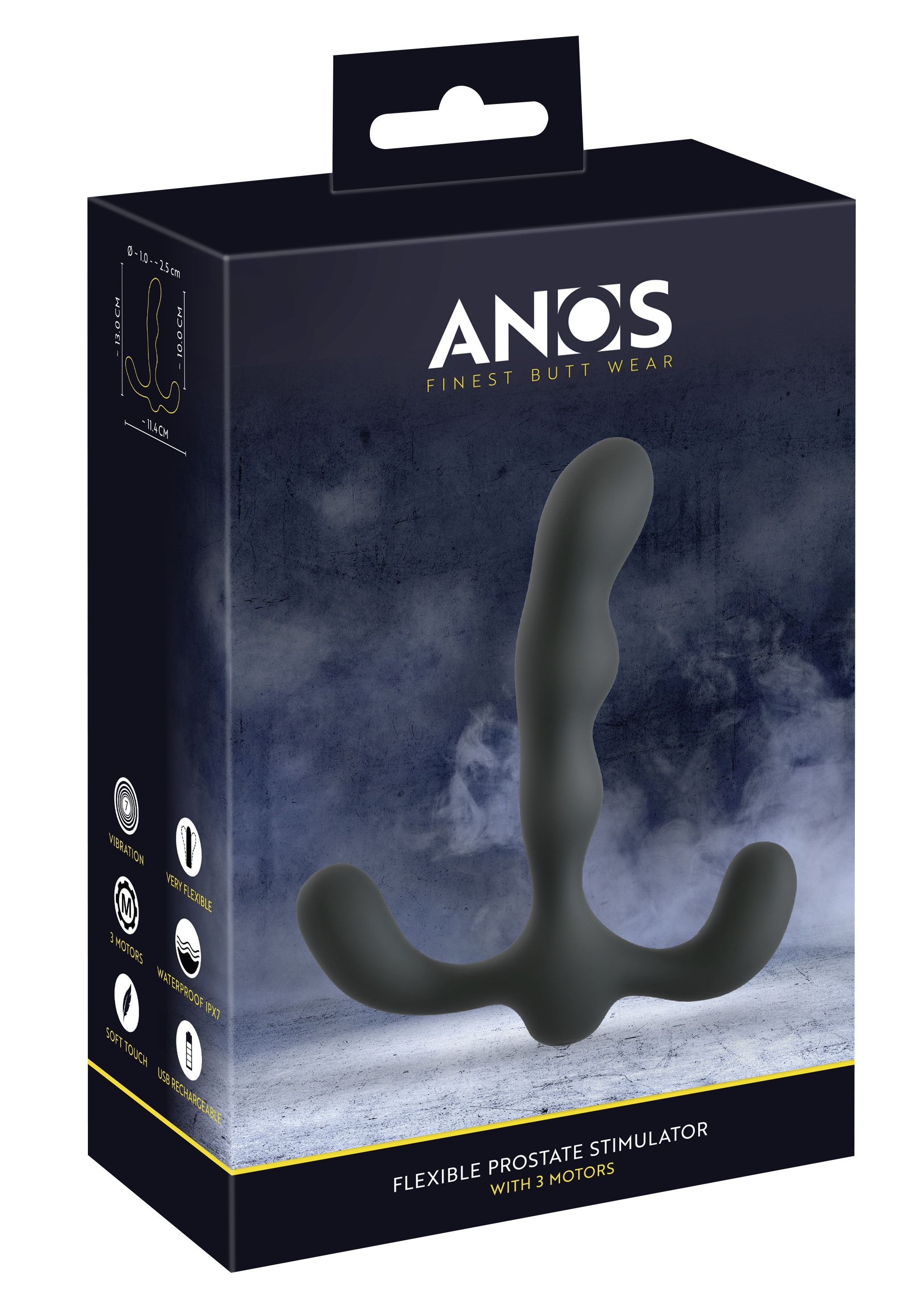 ANOS Anal-Stimulator »Analvibrator Flexible Prostate Stimulator« ()