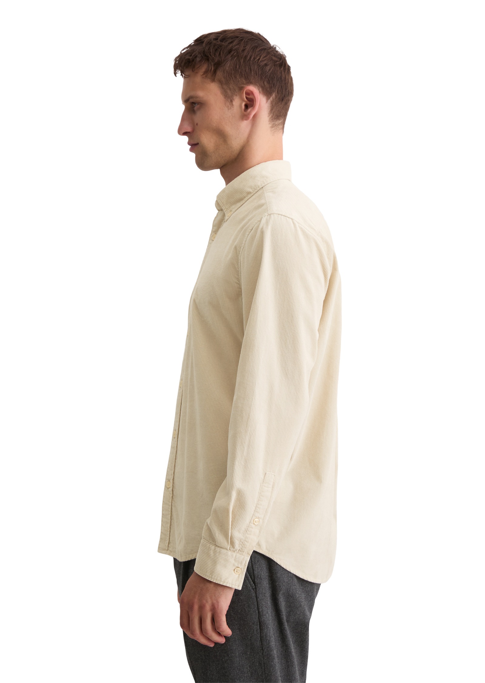 Marc O'Polo Langarmhemd »mit Button-Down-Kragen«