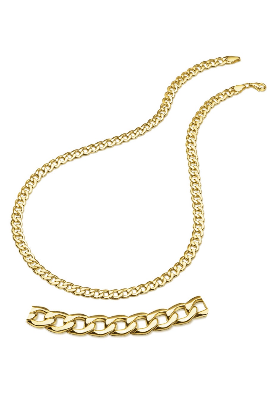Firetti Goldkette Halskette Geschenk Anlass | zu kaufen Sneaker! Weihnachten Kleid, für BAUR Jeans, 333 Shirt, Panzerkette«, Gold Hoodie, Geburtstag »Schmuck