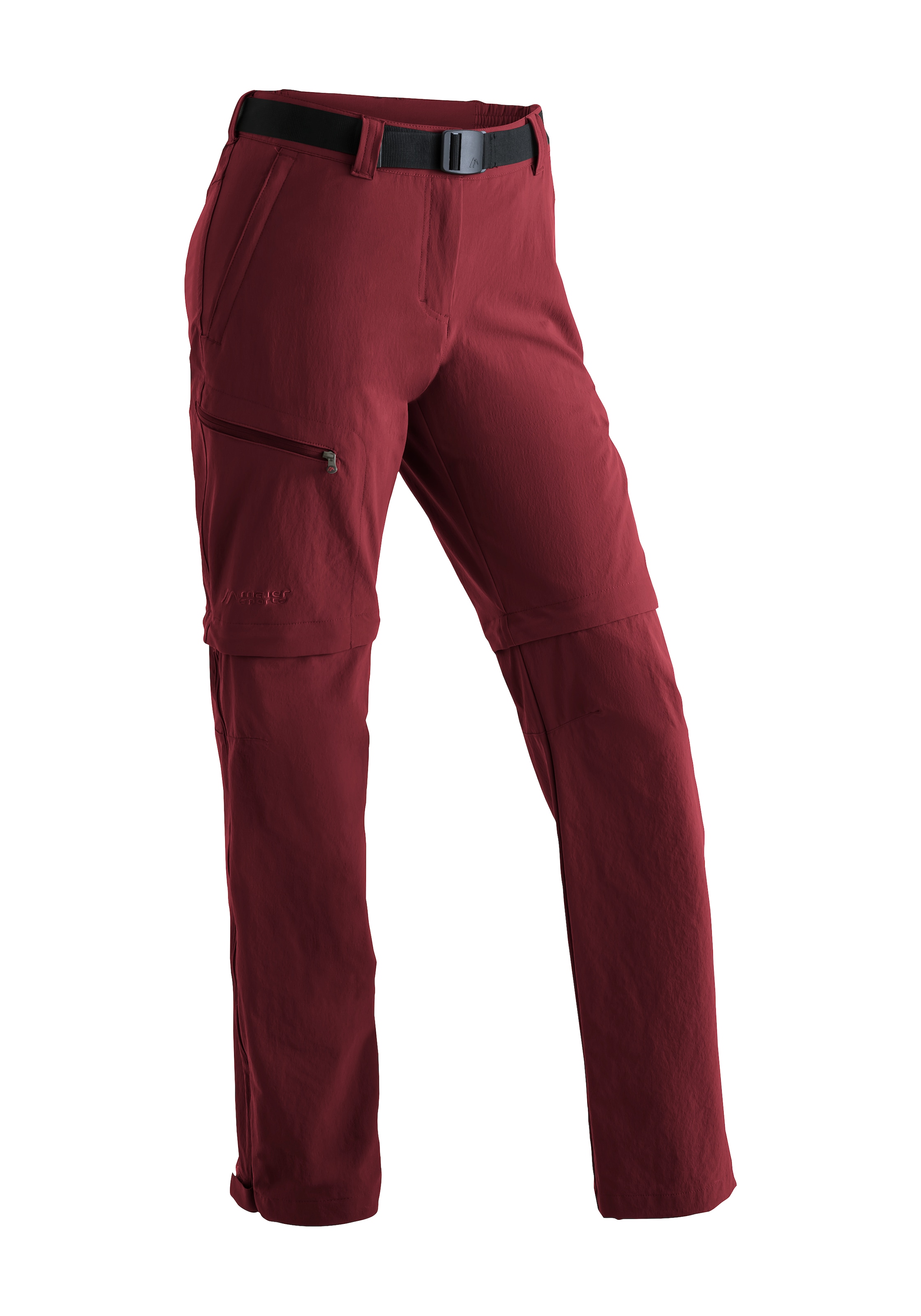 Maier Sports Funktionshose "Nata", Damen Wanderhose, zipp-off Outdoor-Hose, 3 Taschen, Regular Fit