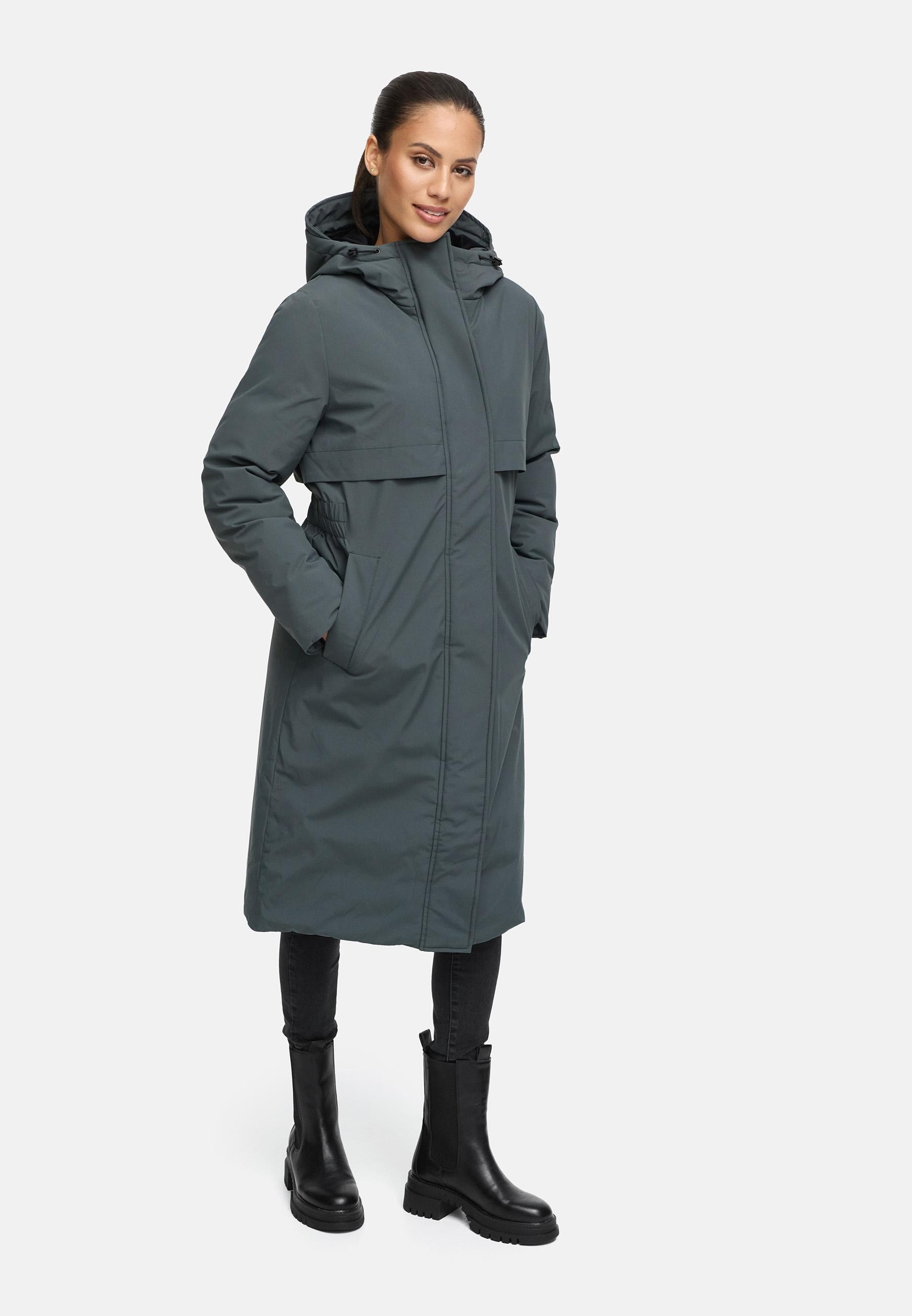 Navahoo Wintermantel »Eismelodie 14«, Winter Parka mit Kapuze