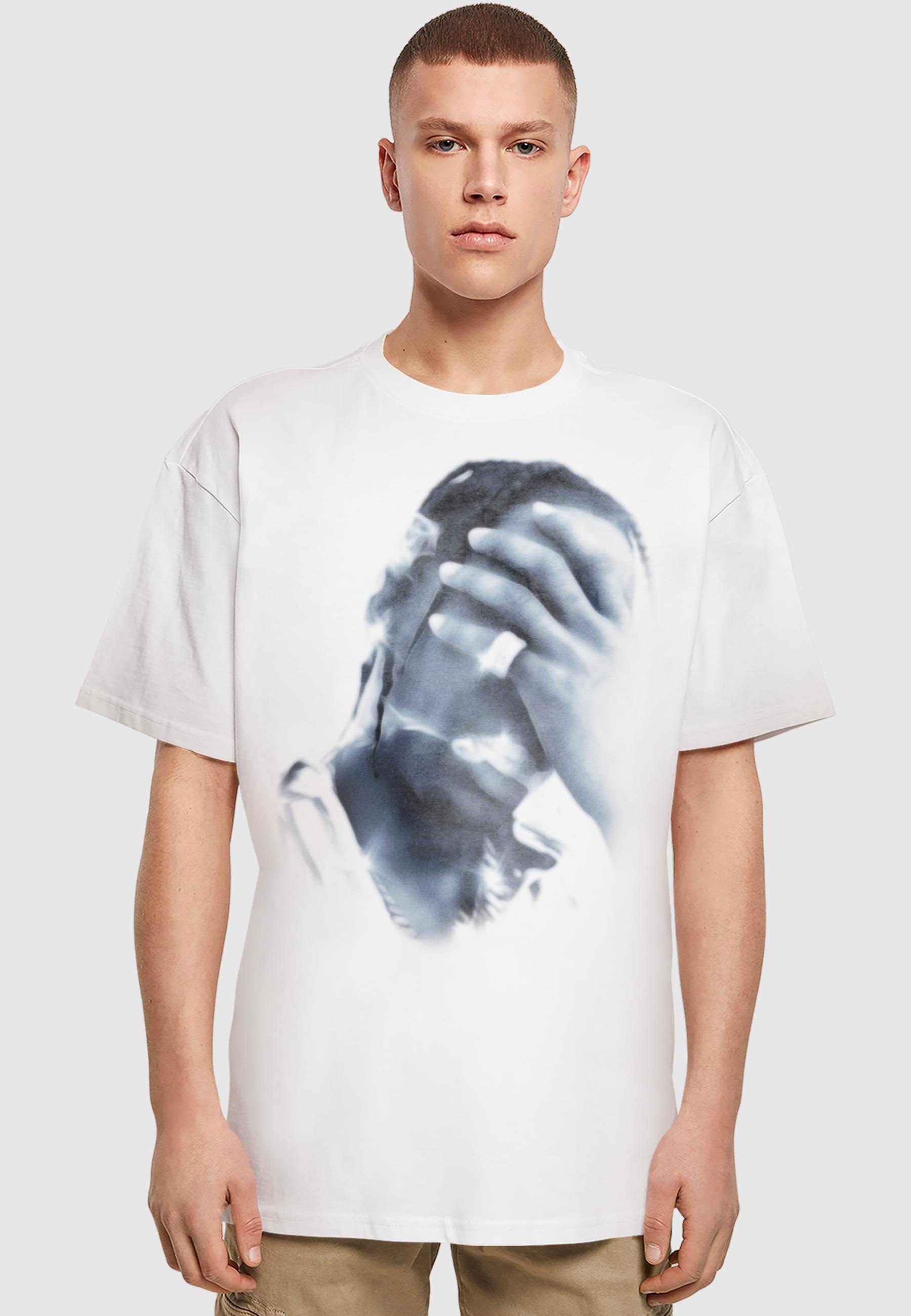Upscale by Mister Tee Kurzarmshirt »Upscale by Mister Tee Herren 4 AM Oversize Tee«, (1 tlg.)