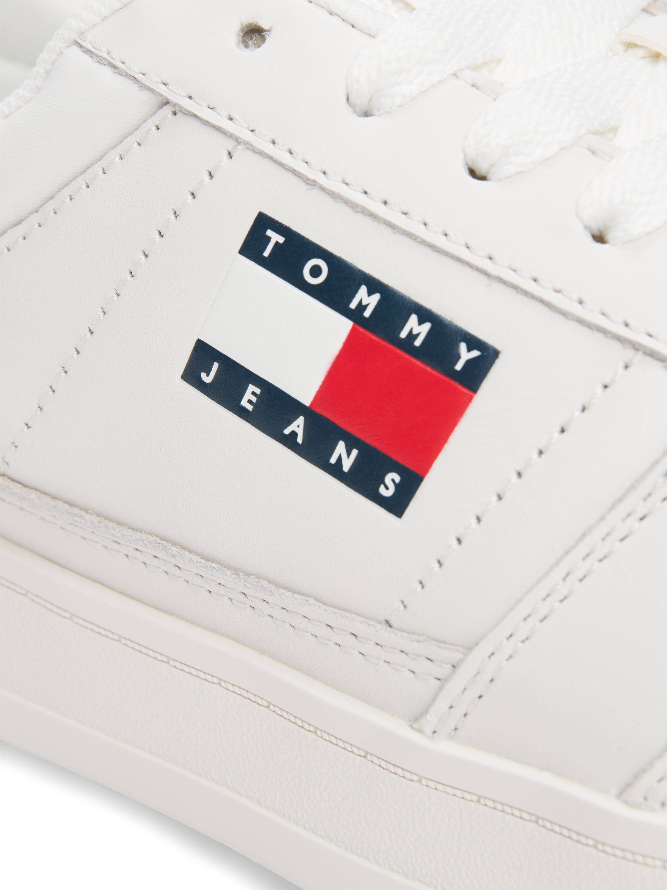 Tommy Jeans Sneaker »TJM THE GREENWICH NEW ESS«, Freizeitschuh, Halbschuh, Schnürschuh im Basekt-Style