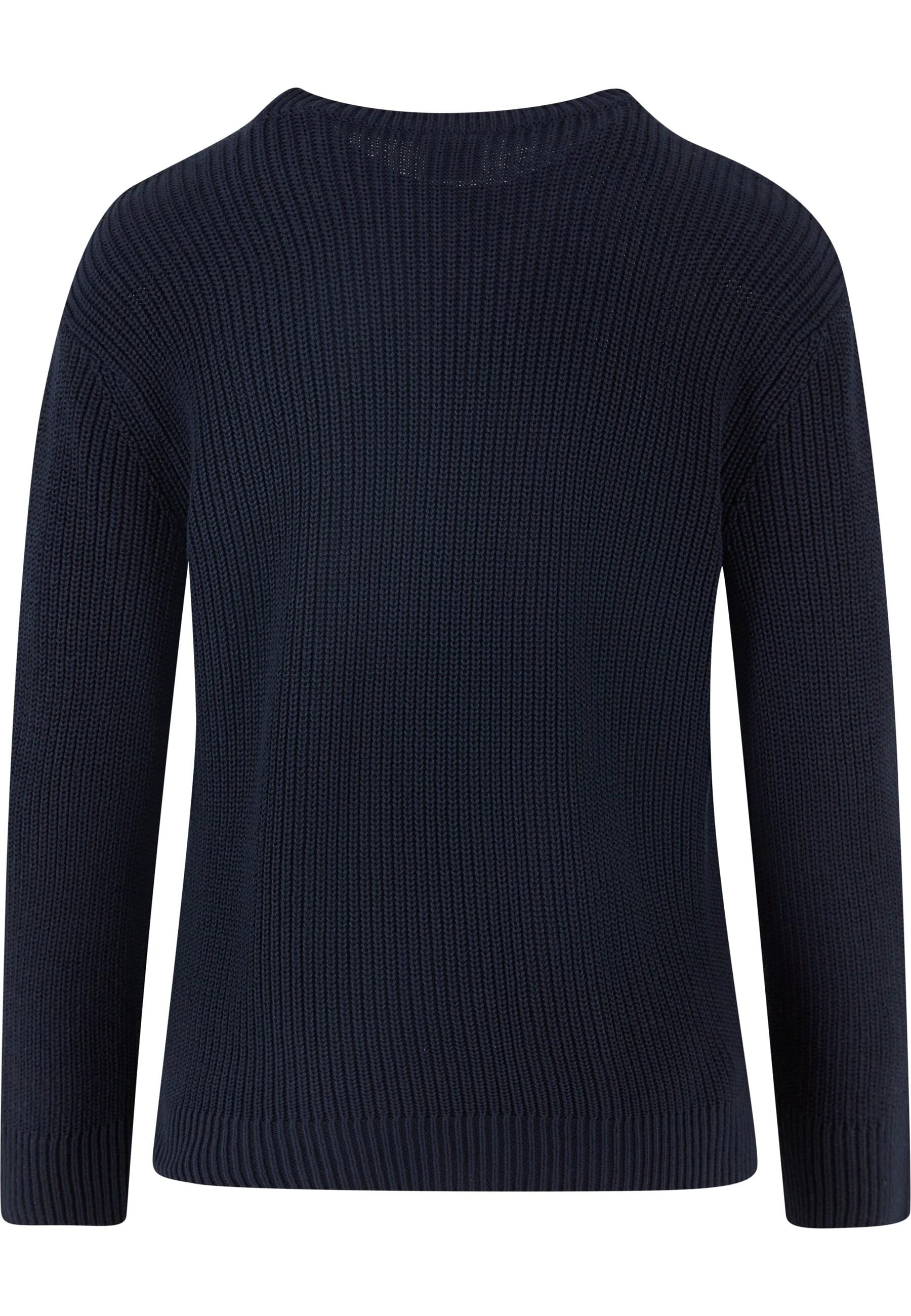URBAN CLASSICS Rundhalspullover »Urban Classics Damen Ladies Rib Knit Sweater«, (1 tlg.)