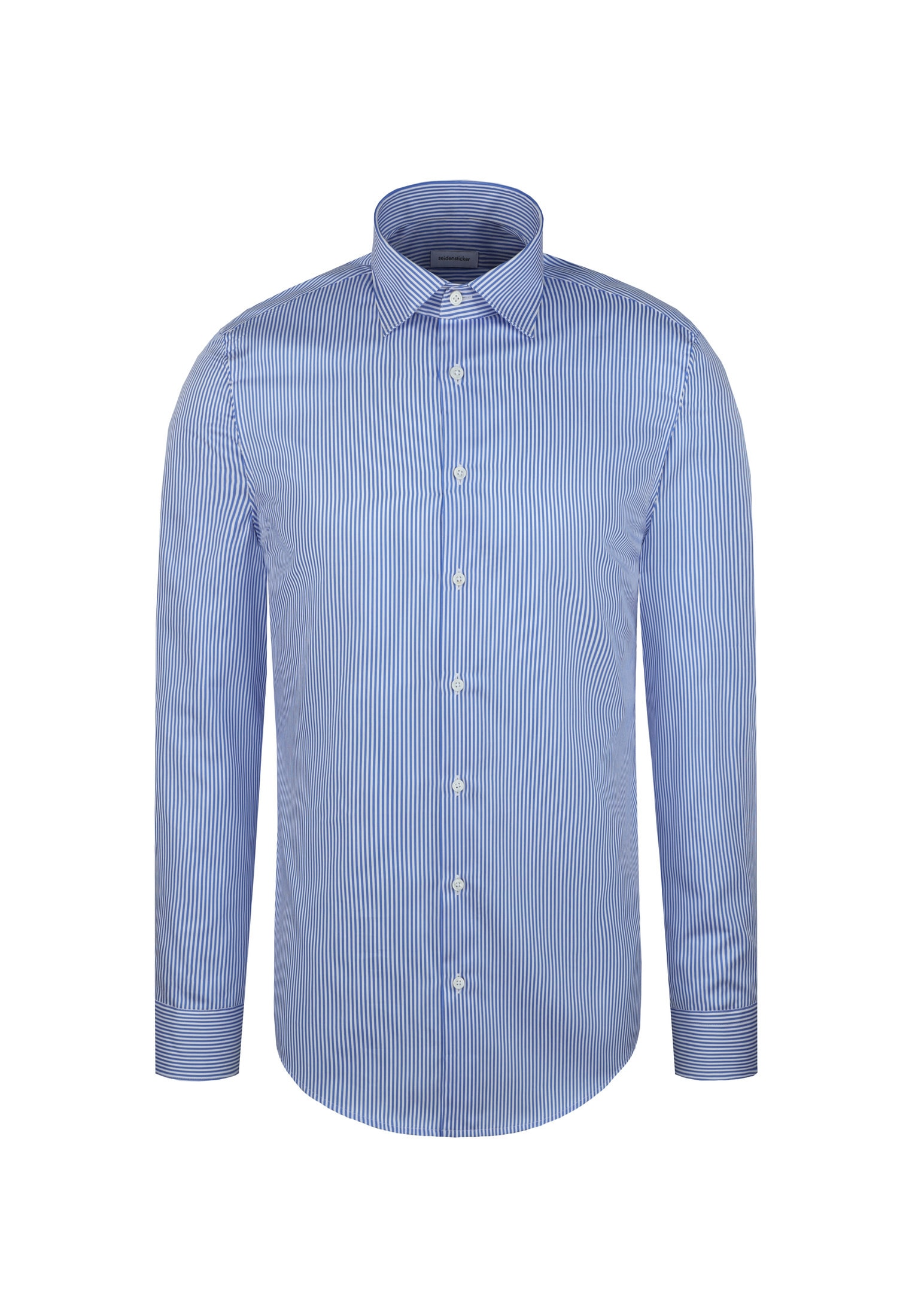 seidensticker Businesshemd "Schwarze Rose" X-Slim 1/1 Kentkragen Gestreift günstig online kaufen