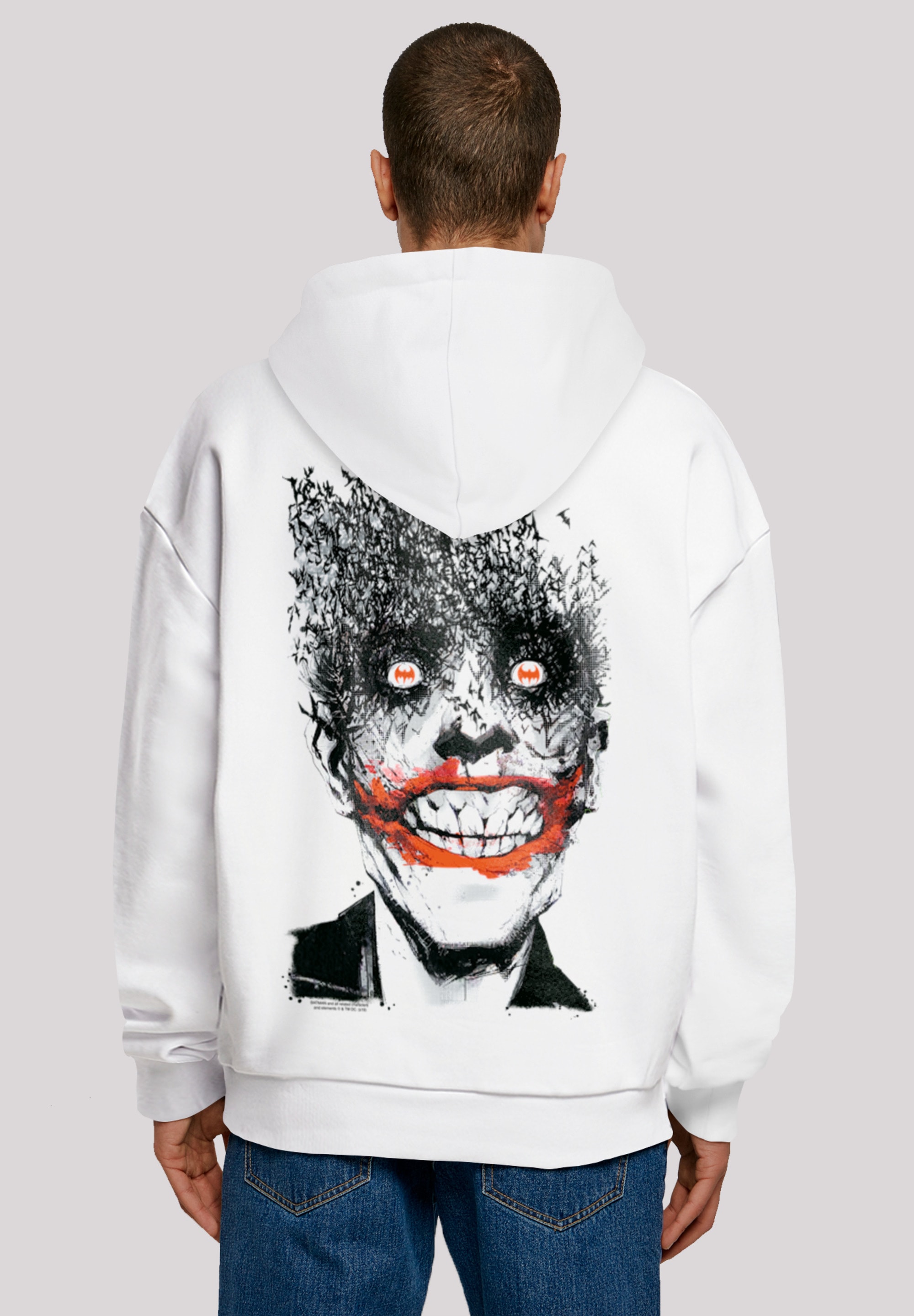 F4NT4STIC Kapuzenpullover "DC Comics Batman The Joker Bats", Print günstig online kaufen