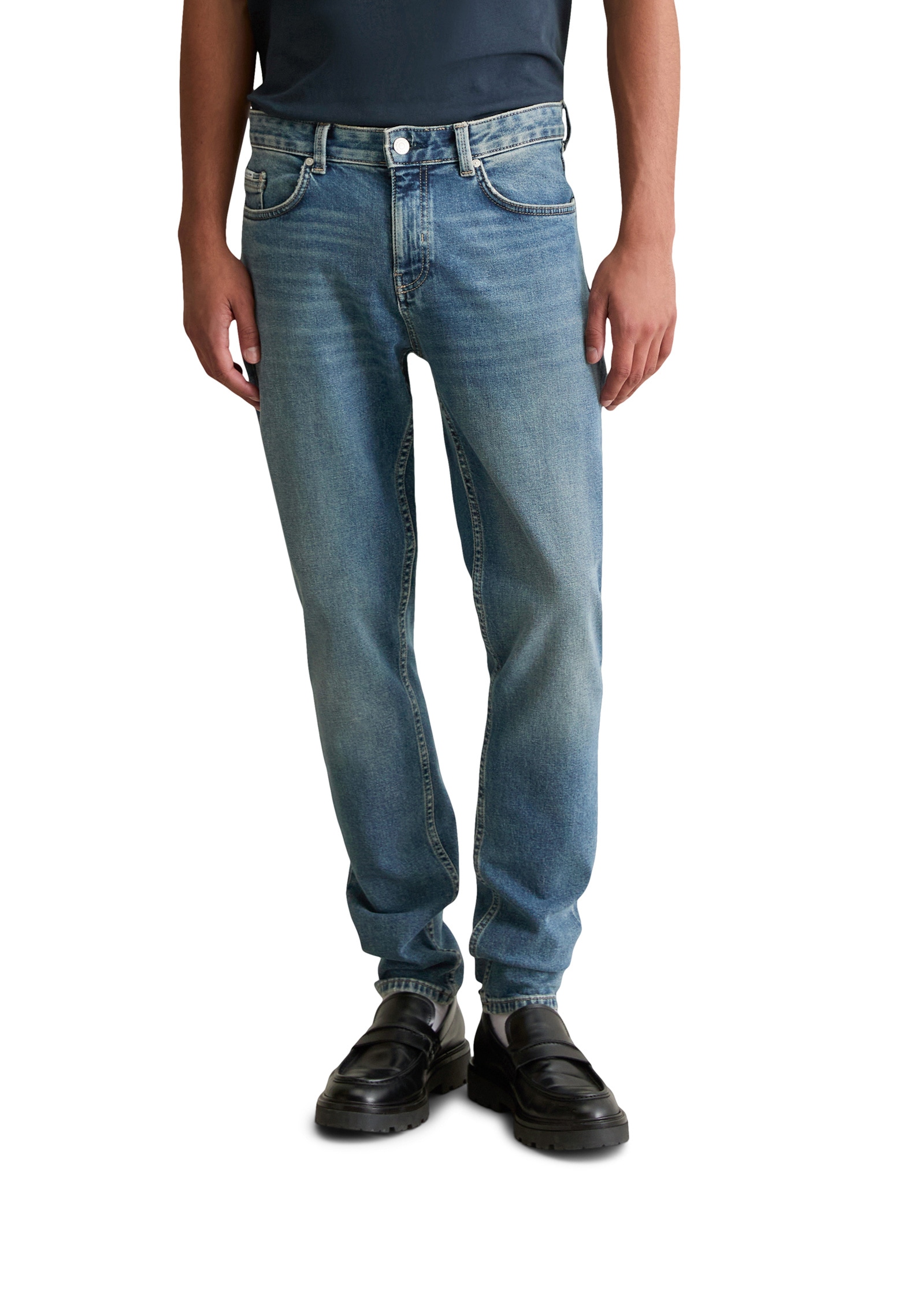 Marc OPolo DENIM Tapered-fit-Jeans "aus Bio-Baumwoll-Mix" günstig online kaufen