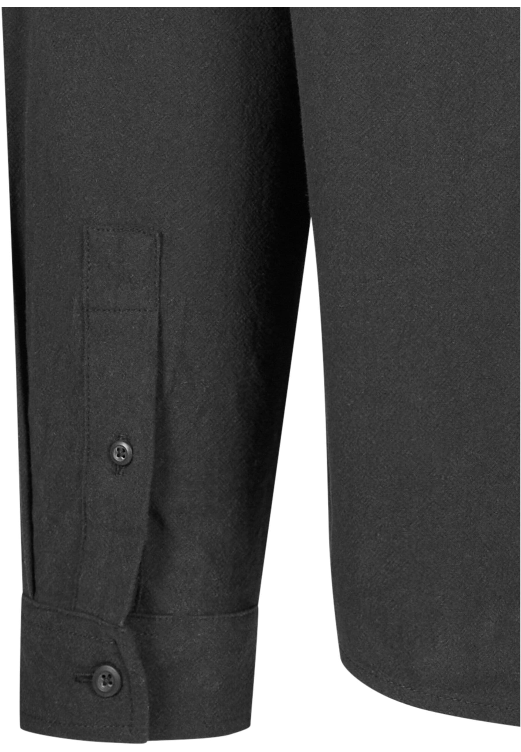 URBAN CLASSICS Langarmhemd »Urban Classics Herren Basic Crepe Shirt«, (1 tlg.)