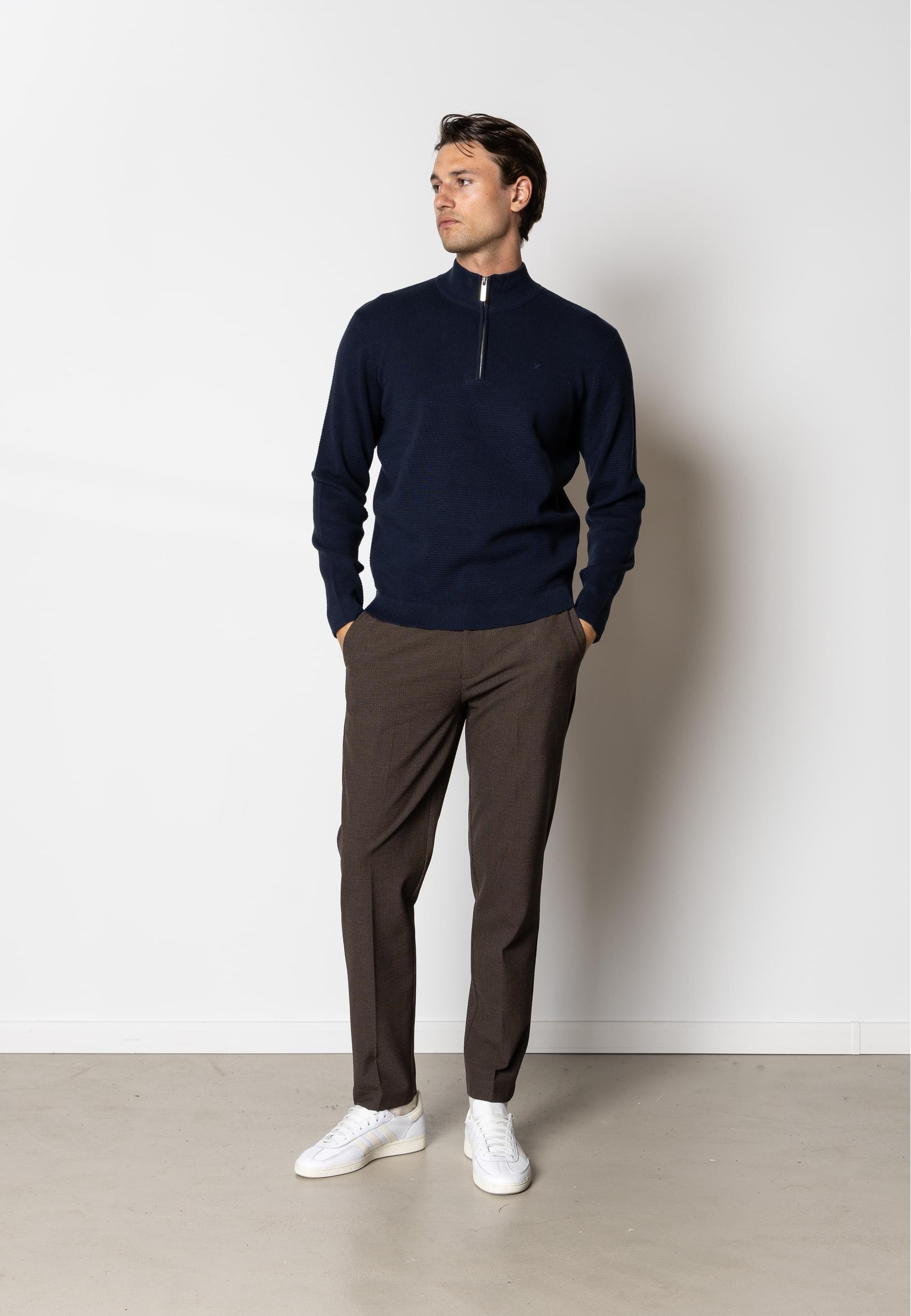 Clean Cut Copenhagen Sweater »Clean Cut Copenhagen Oscar Half-Zip Knit«, (1 tlg.)