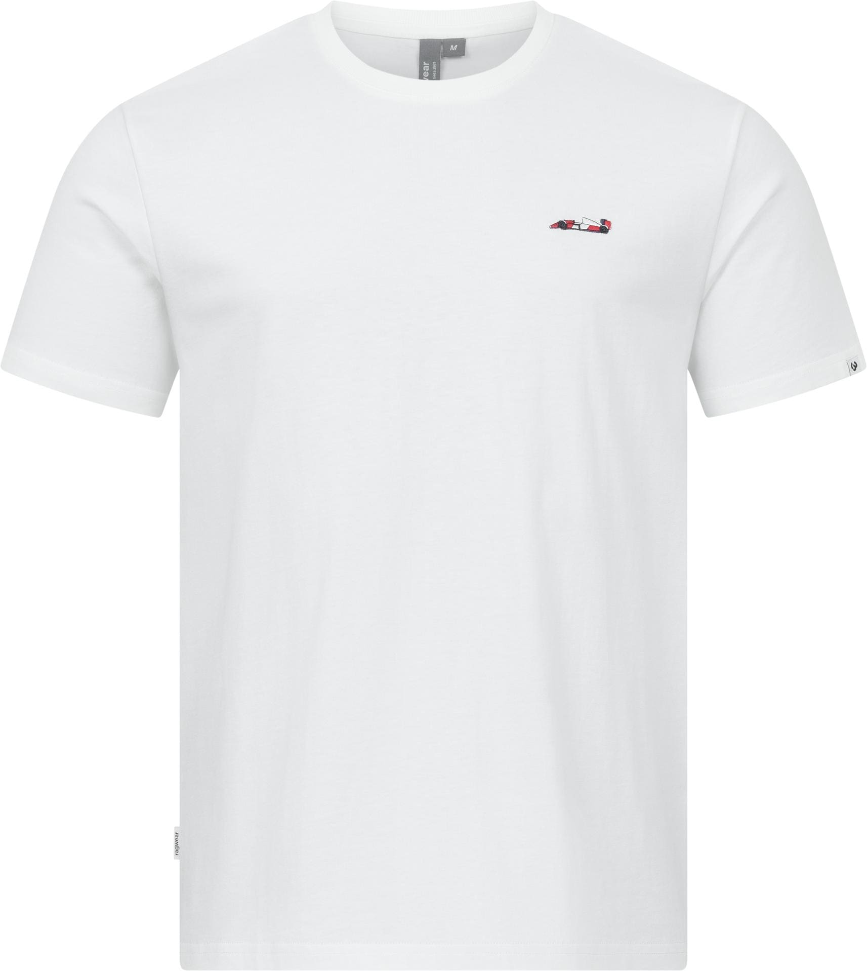 Ragwear T-Shirt »Samms G Gots YOUMODO« Kurzärmliges Shirt mit Rennwagen-Stickerei