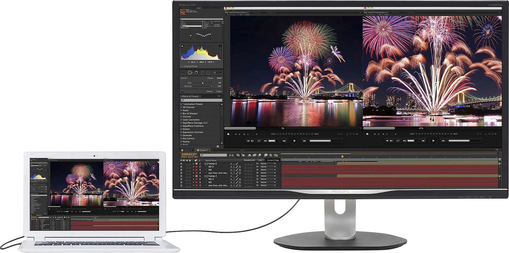 Philips LED-Monitor »328P6VUBREB«, 80 cm/31,5 Zoll, 3840 x 2160 px, 60 Hz