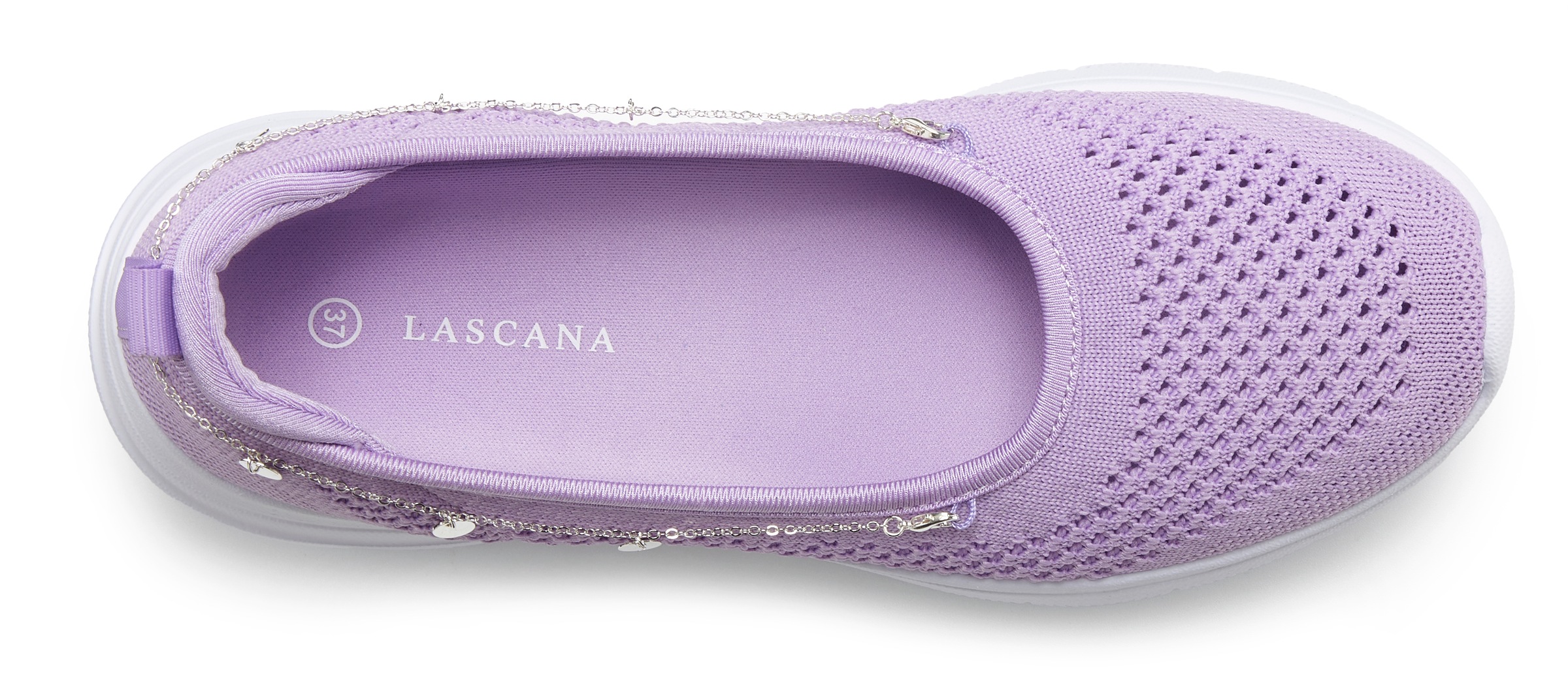 LASCANA Vega Slip-On Sneaker Lilac 39 2