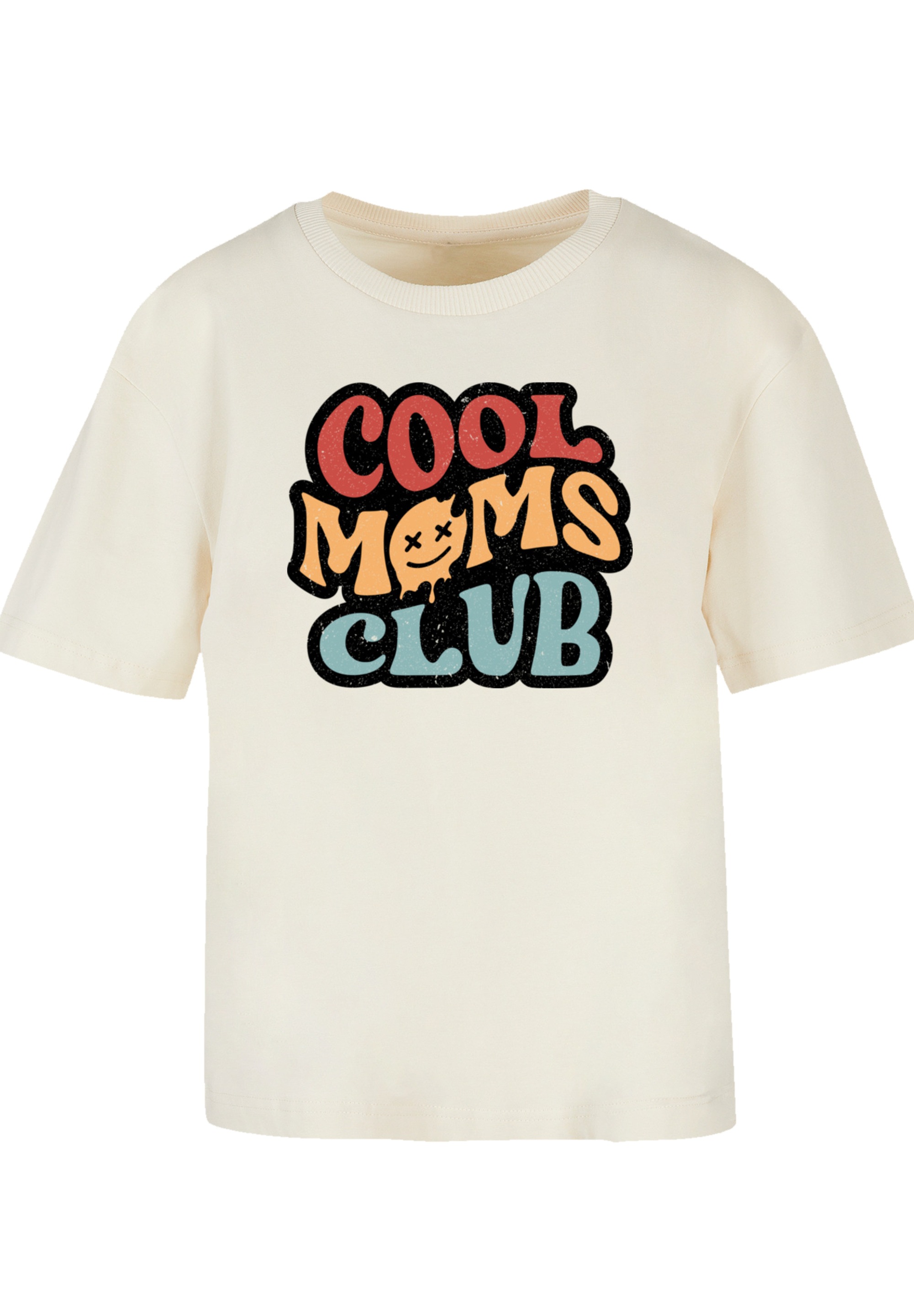 F4NT4STIC T-Shirt »Cooler Moms Club Muttertag Retro Vibe«, Premium Qualität