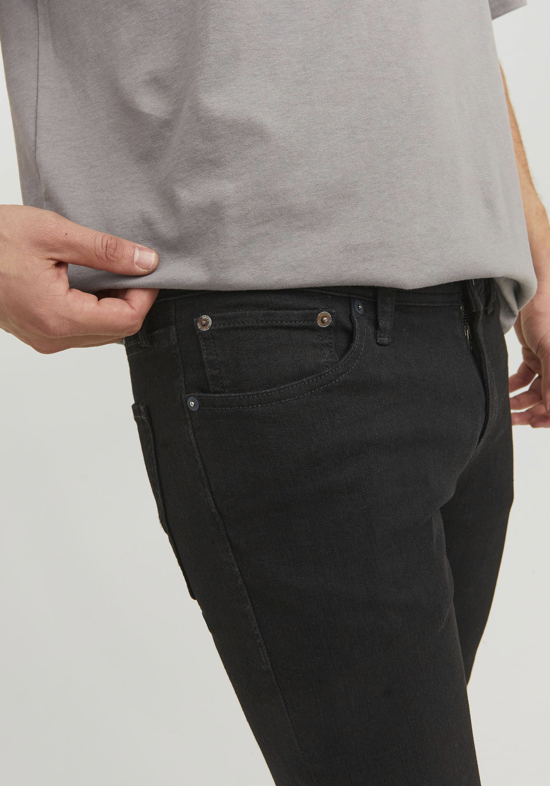 Thumbnail - Jack & Jones Skinny-fit-Jeans "JJILIAM Skinny Jeans mit Used-Waschung für schlanke Silhouette", Abriebeffekte, modisch, ...