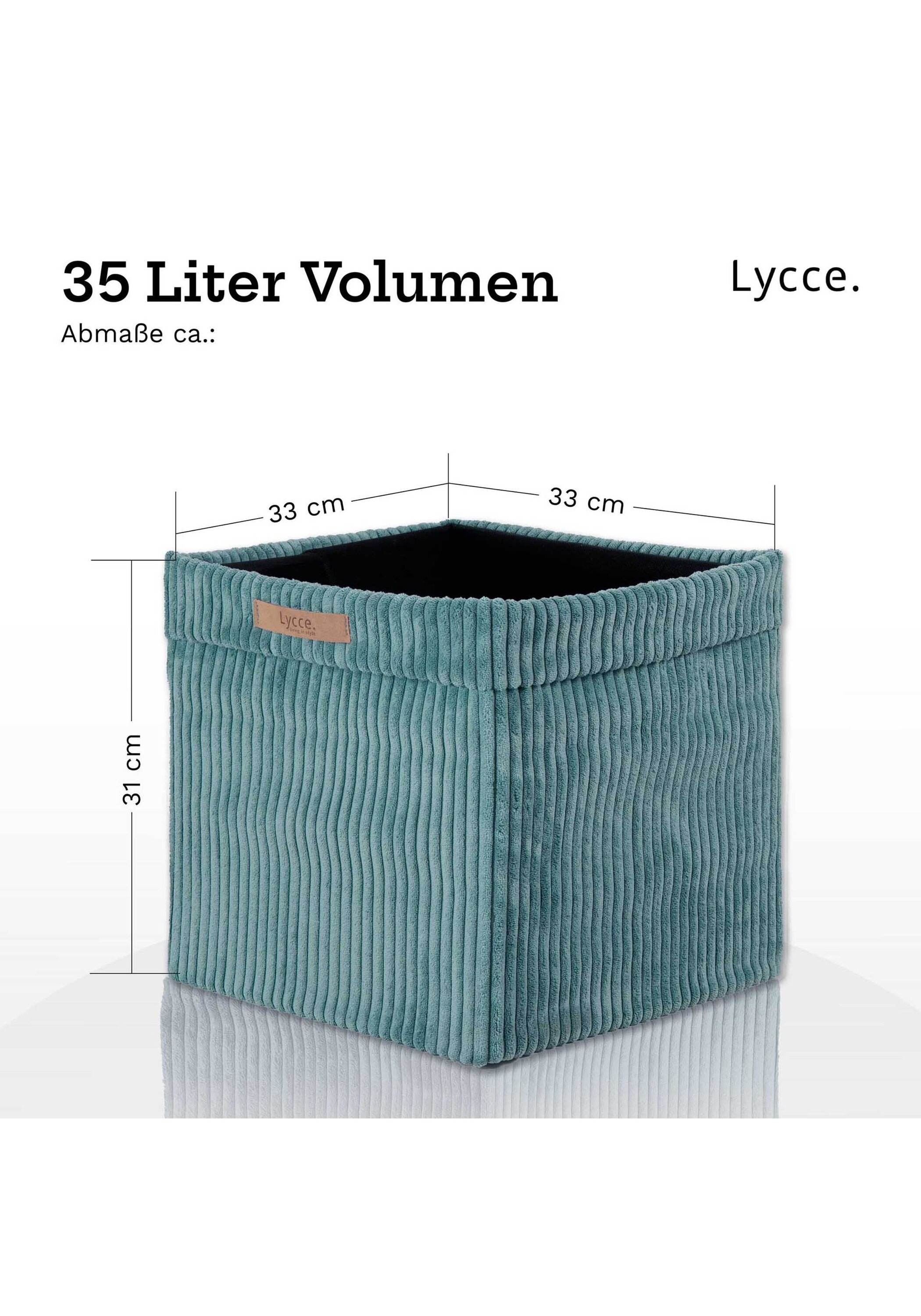 Lycce Aufbewahrungsbox »Aufbewahrungskorb Faltbare Aufbewahrungsbox Cord 4P 4er Pack«