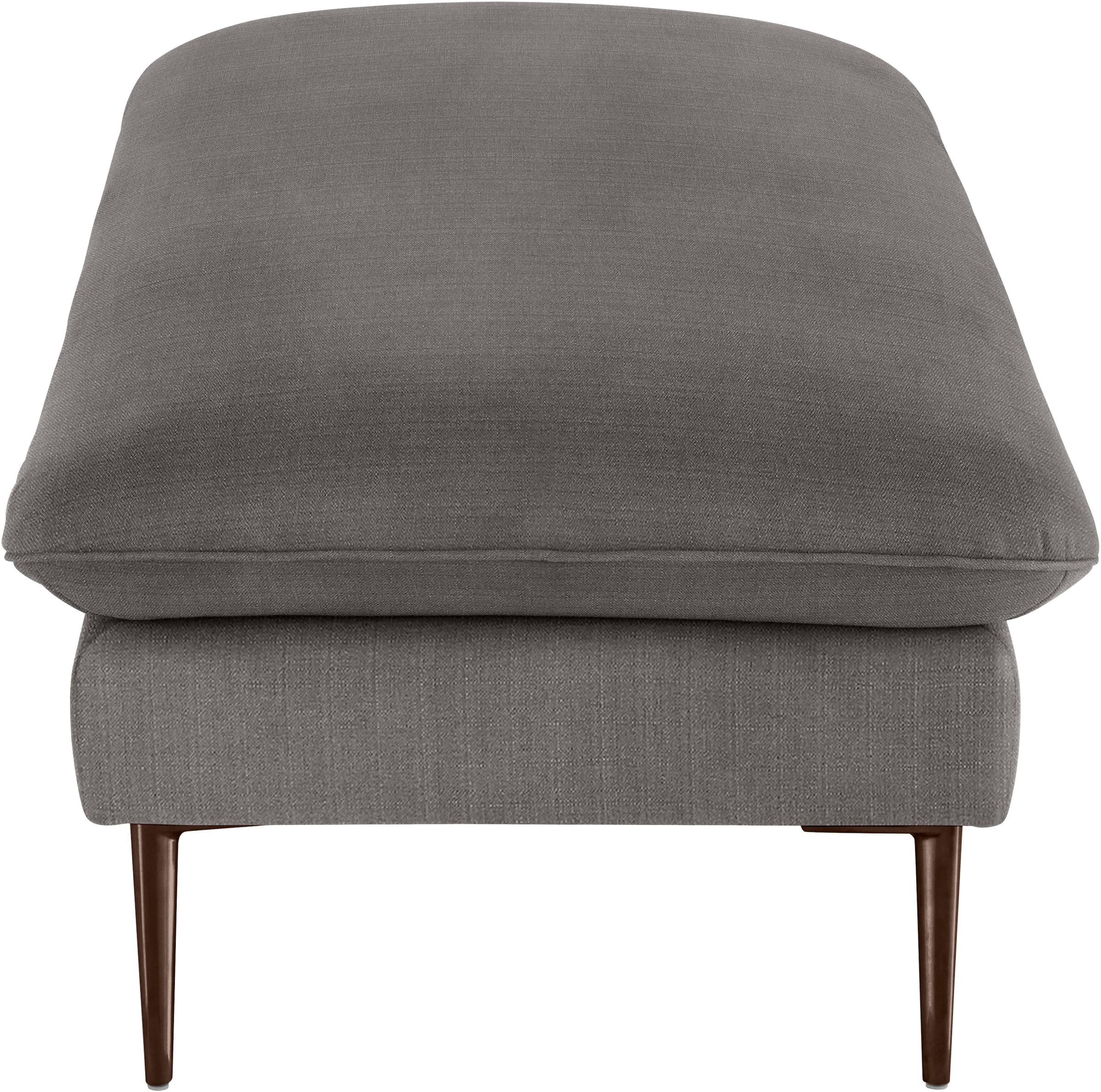 W.SCHILLIG Hocker »enjoy&MORE«, Füße bronze pulverbeschichtet, Breite 151 cm