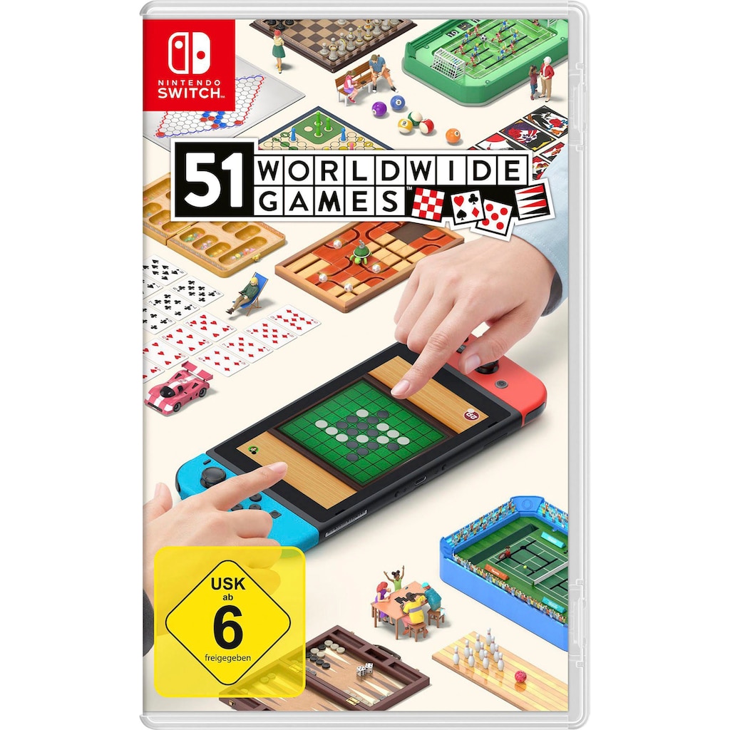 Nintendo Switch Konsolen-Set, inkl. 51 Worldwide Games