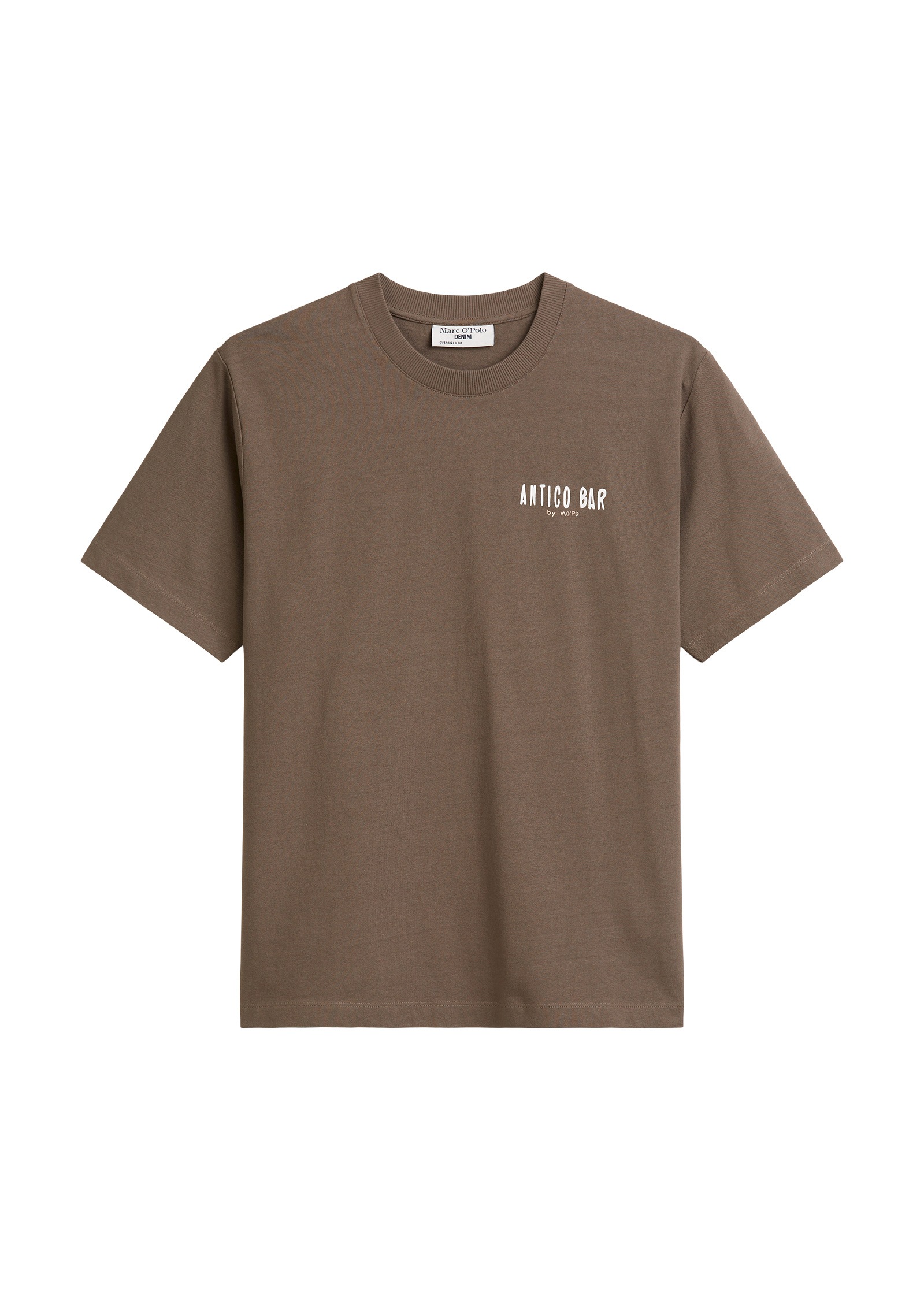 Marc O'Polo DENIM T-Shirt »mit markantem Rückenprint«