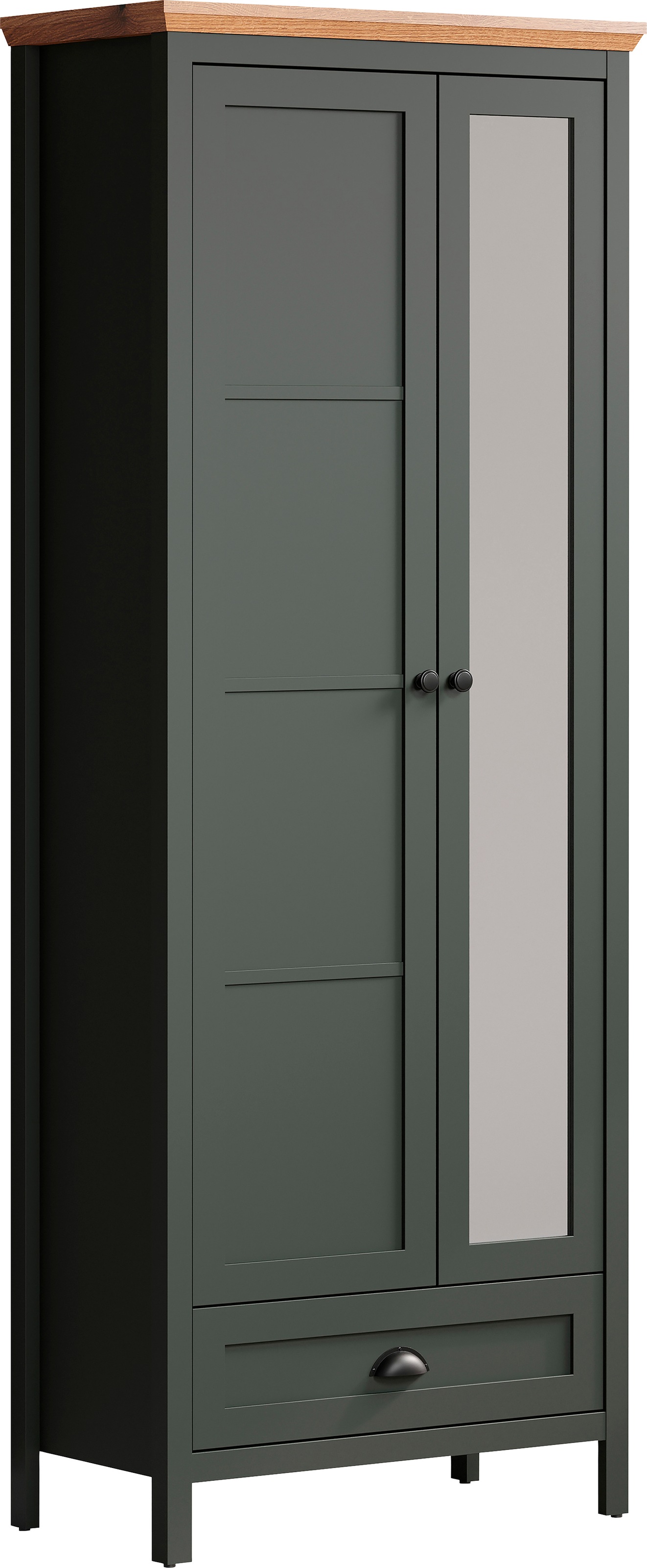 Home affaire Garderobenschrank "Vienna", (1 St.), Kleiderschrank mit auszie günstig online kaufen