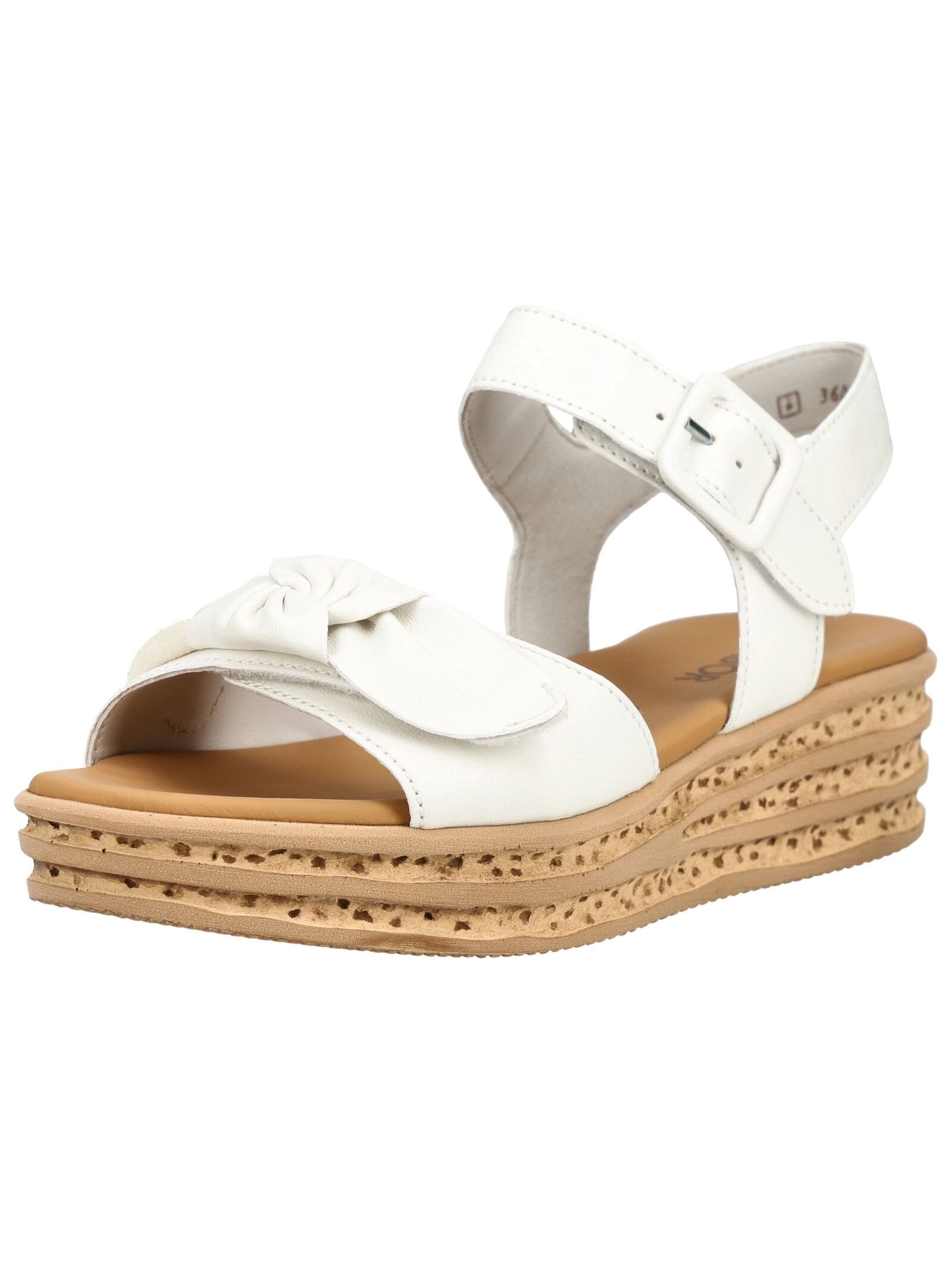 Gabor Plateausandaletten "Gabor Sandalen Leder" günstig online kaufen