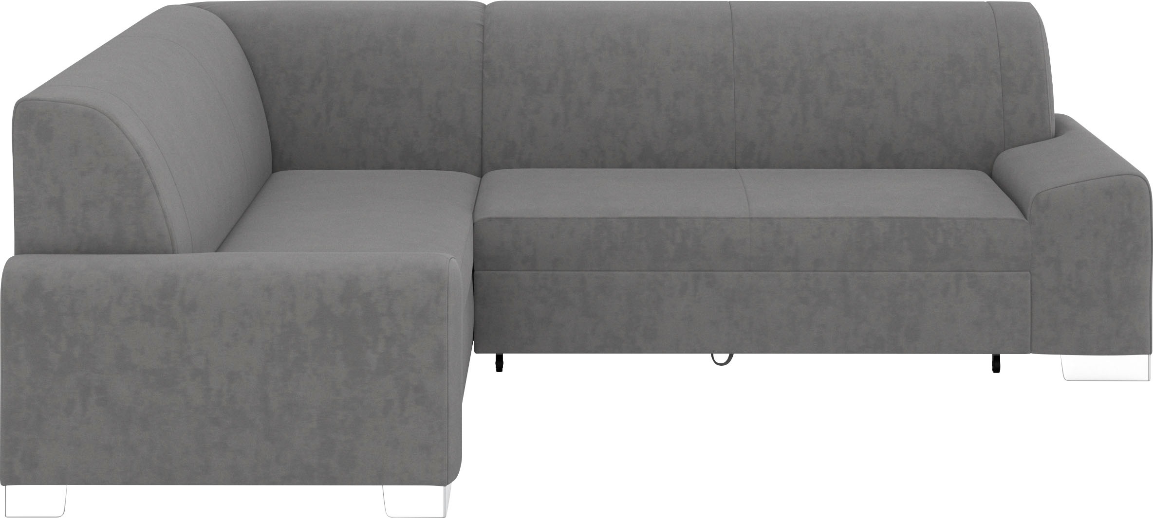 DOMO collection Ecksofa »Anzio L-Form«, Wahlweise mit Bettfunktion und Federkern