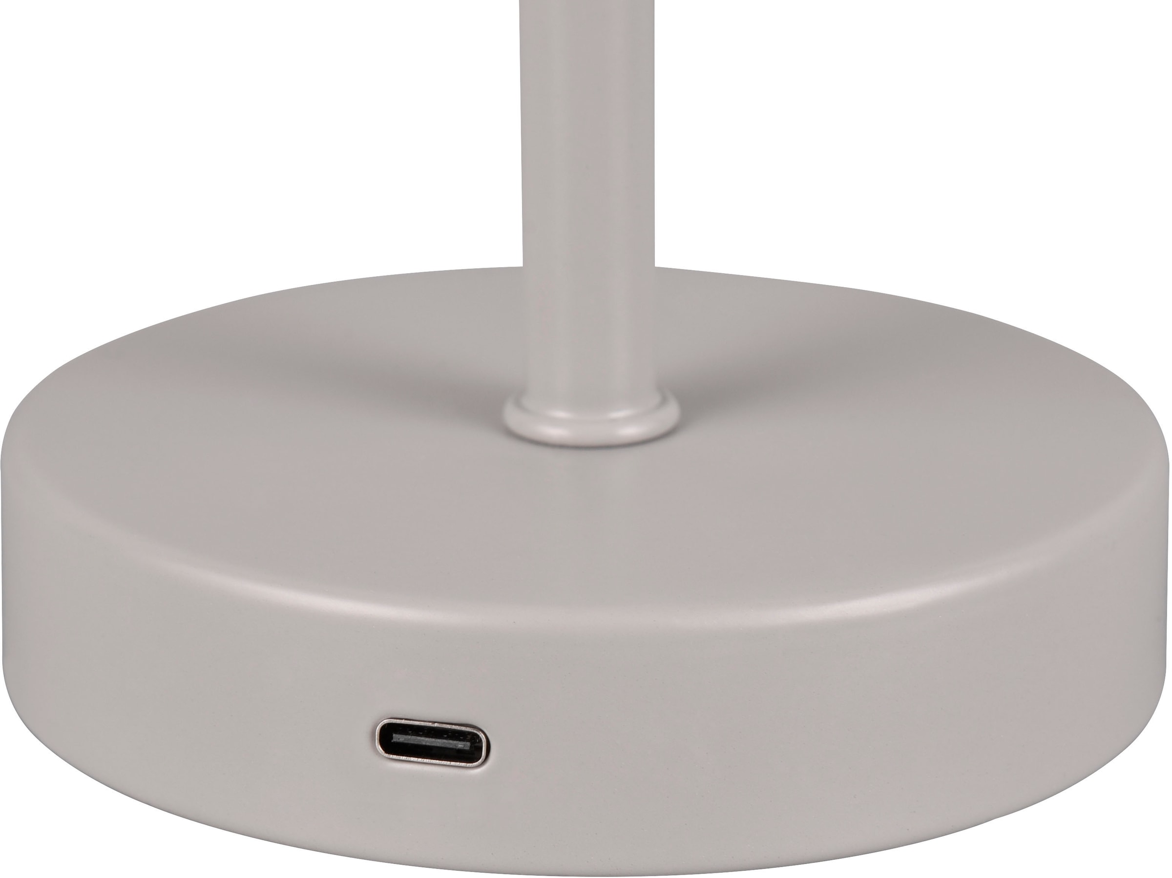my home LED Tischleuchte »Kadira«, 1 flammig, Leuchtmittel LED-Board | LED fest integriert, Akku Tischlampe mit USB-C Anschluss, Touchdimmer 4 Stufen, Höhe 30cm
