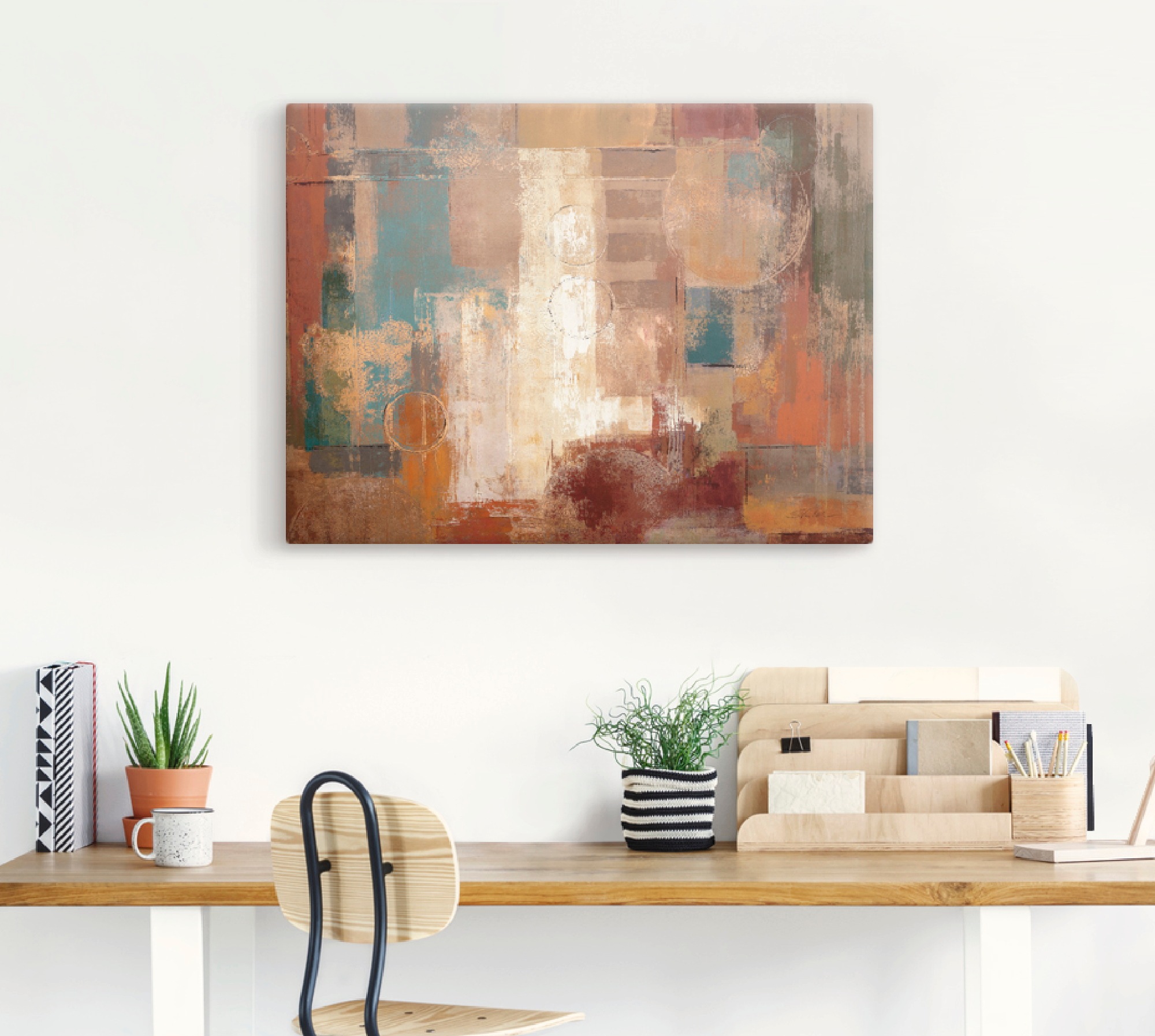 Thumbnail - Artland Leinwandbild "Orientalischer Trip" Muster 1 Stk. tlg. auf Keilrahmen gespannt