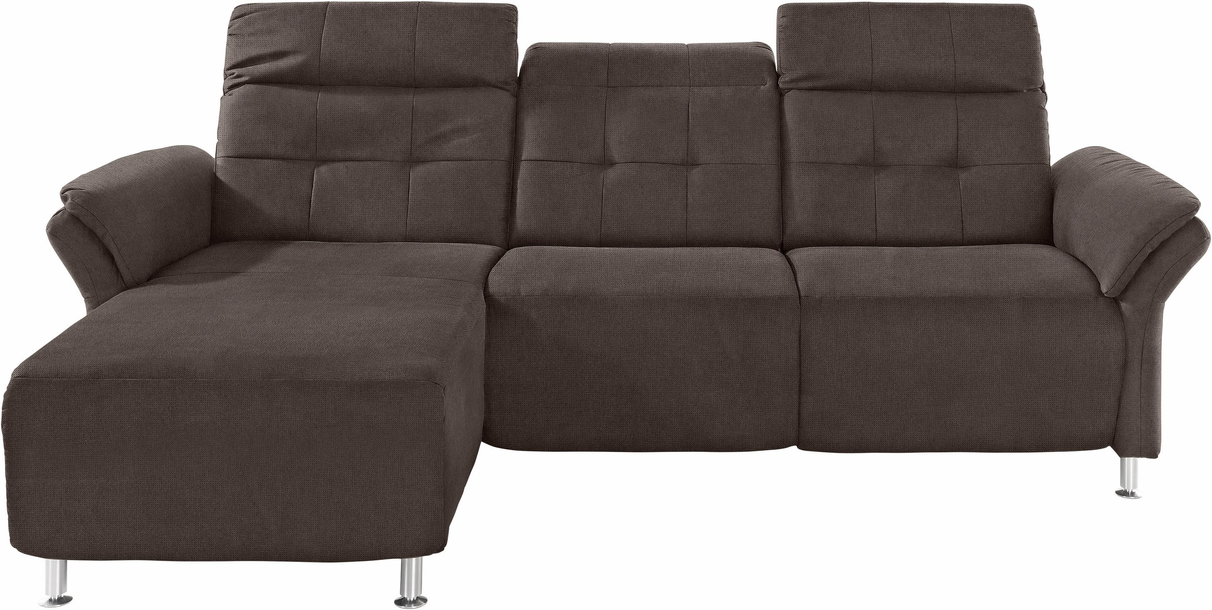 Home affaire Ecksofa "Manhattan L-Form" 2 Sitze mit elektrischer Relaxfunkt günstig online kaufen