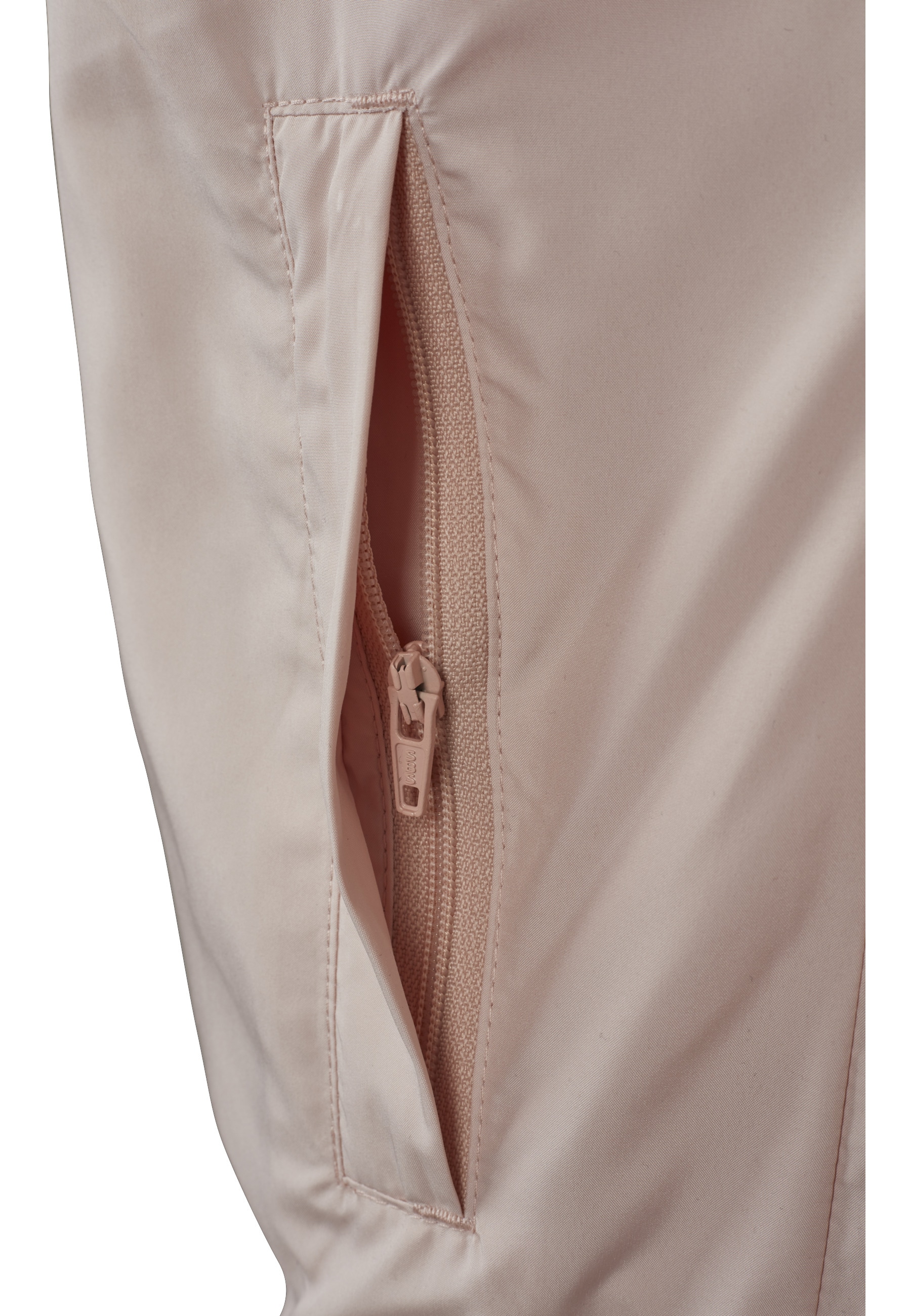 URBAN CLASSICS Langmantel »Urban Classics Damen Ladies Basic Pull Over Jacket«