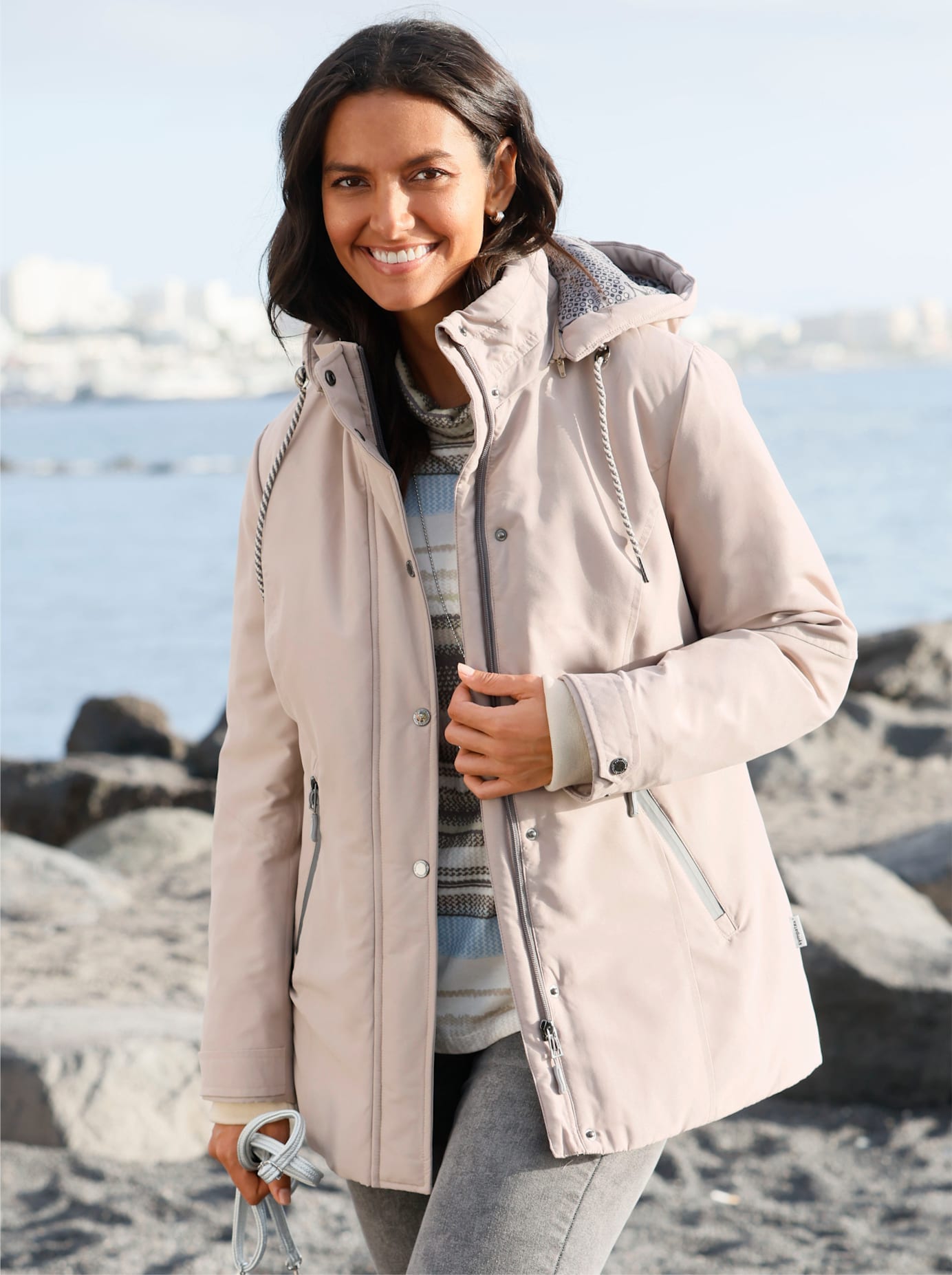 Casual Looks Funktionsjacke, mit Kapuze günstig online kaufen