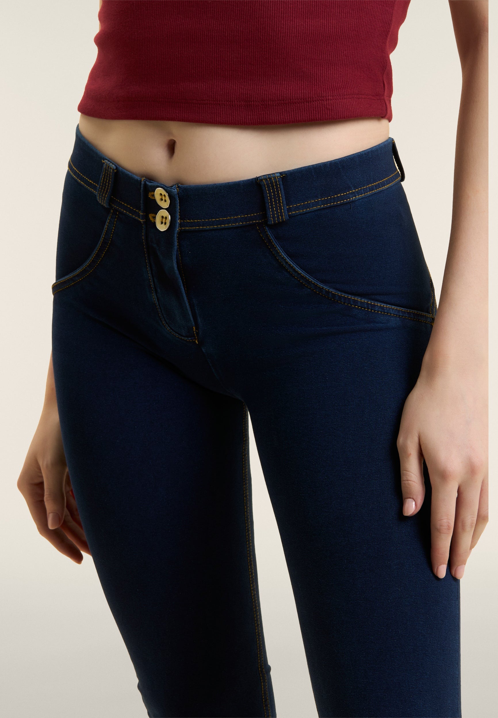 Freddy Jeggings »WRUP2RC002ORG«  mit Lifting & Shaping Effekt