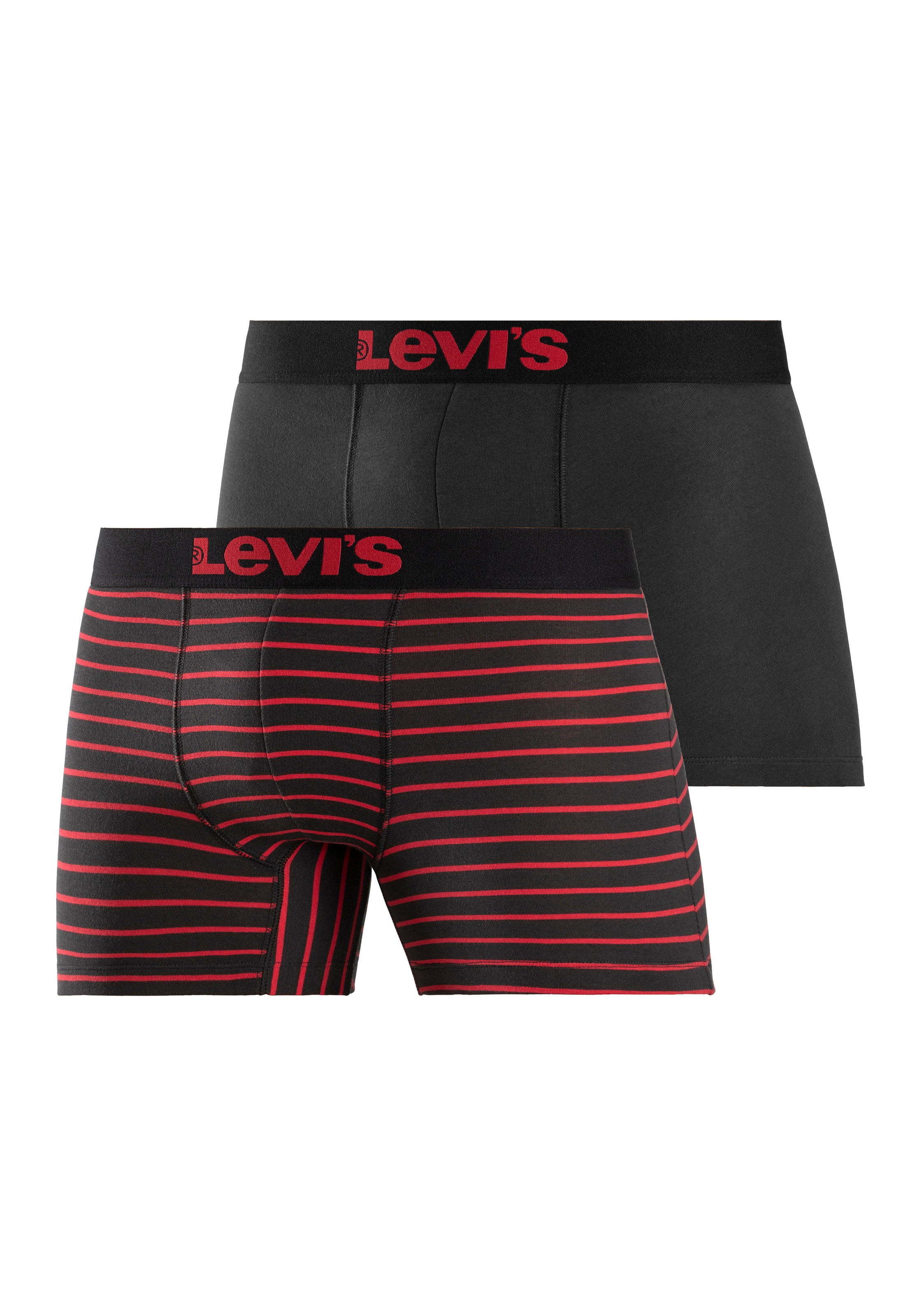 Levis Boxer, 2er-Packer Packung, mit Logo Webbund günstig online kaufen
