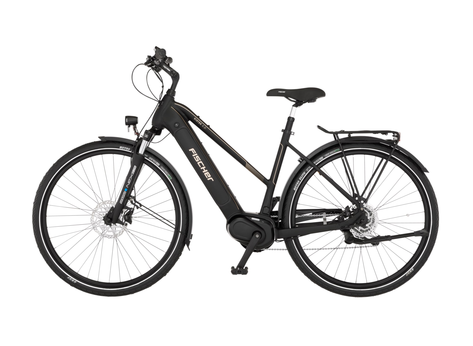 FISCHER Fahrrad »VIATOR 4.2i 630 ACTIVE« 9 Gang Shimano Mittelmotor