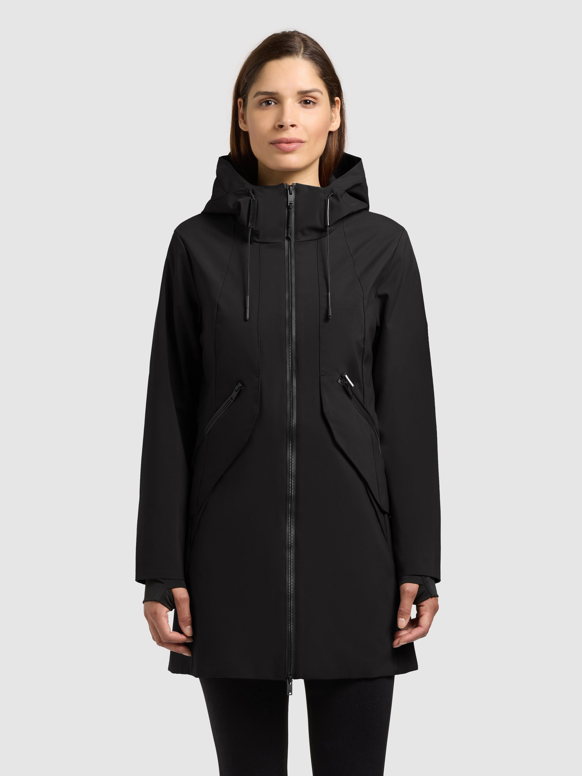 khujo Sommerjacke "EIZA" mit Kapuze günstig online kaufen