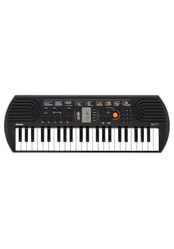 CASIO Keyboard »SA77«, Mini-Keyboard mit praktischem LC-Display kaufen