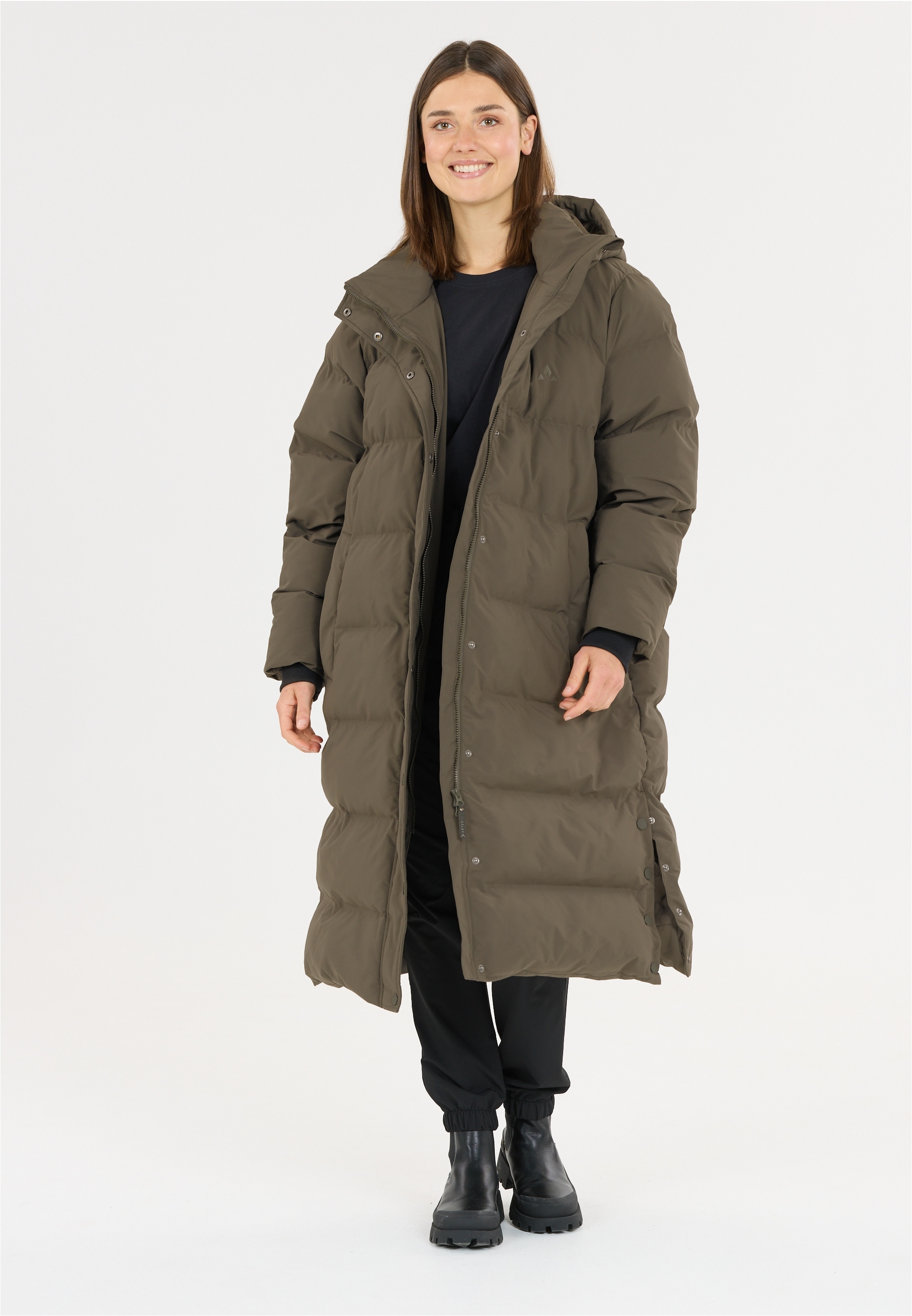 Outdoorjacke WHISTLER "Adalee", Damen, Gr. 40, dunkelgrau, 100% Polyester, unifarben, normal, ohne Ausschnitt, Jacken Outdoorjacke, mit wasserdichter, atmungsaktiver Eigenschaft
