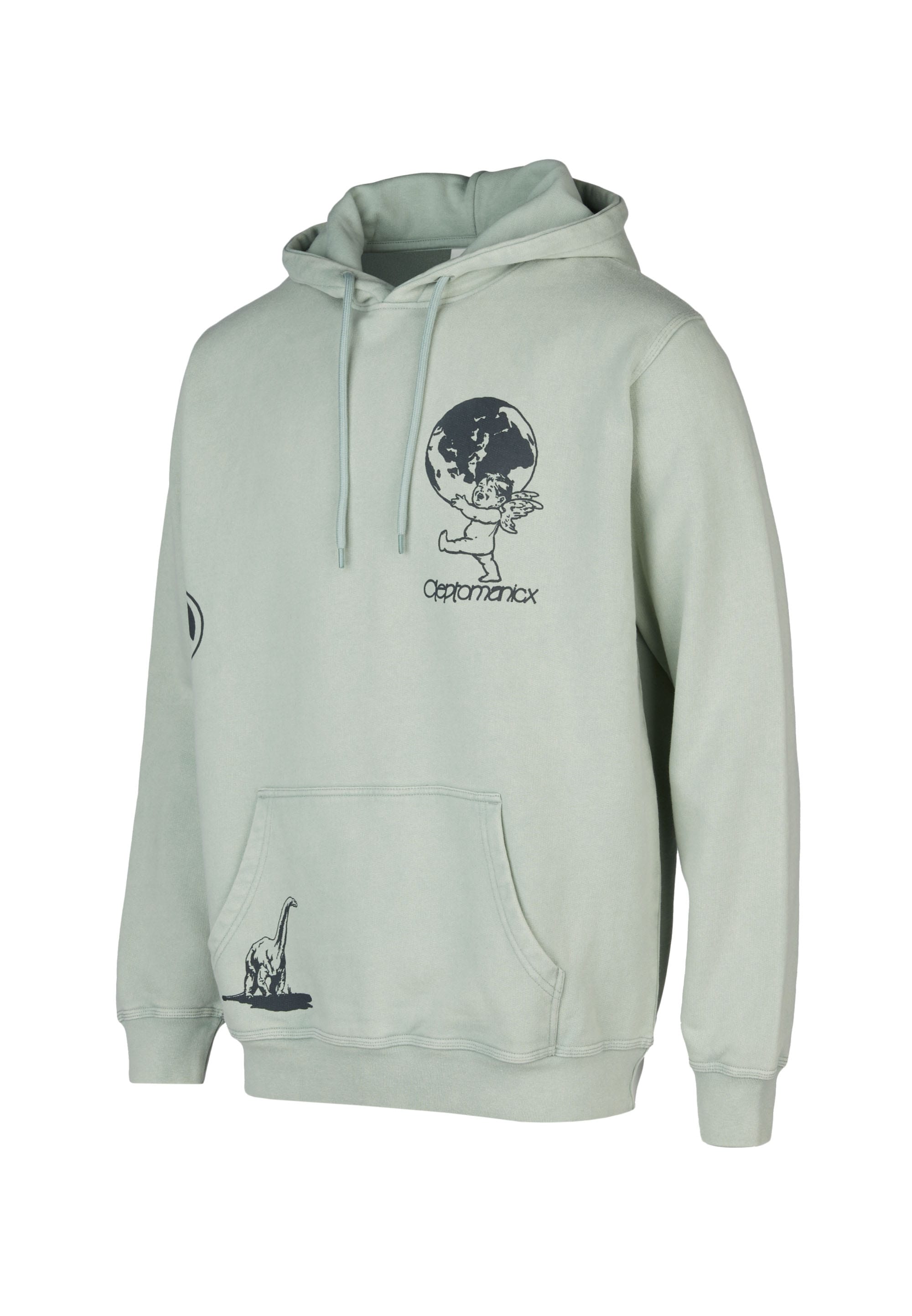 Cleptomanicx Kapuzensweatshirt »Mystery«, mit diversen Prints