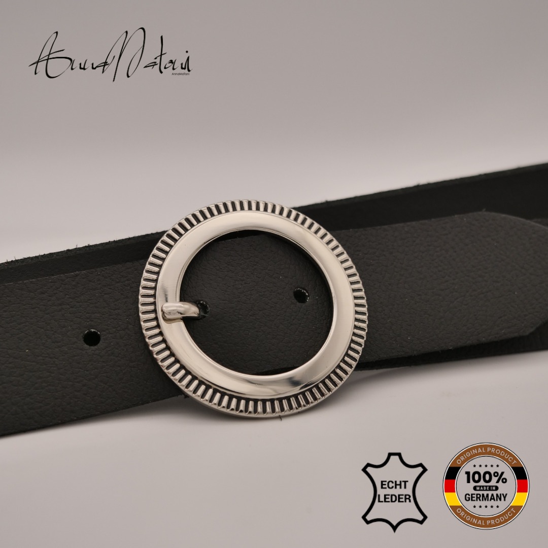 AnnaMatoni Ledergürtel "AnnaMatoni Ledergürtel Glim2 Ledergürtel Glim2" günstig online kaufen