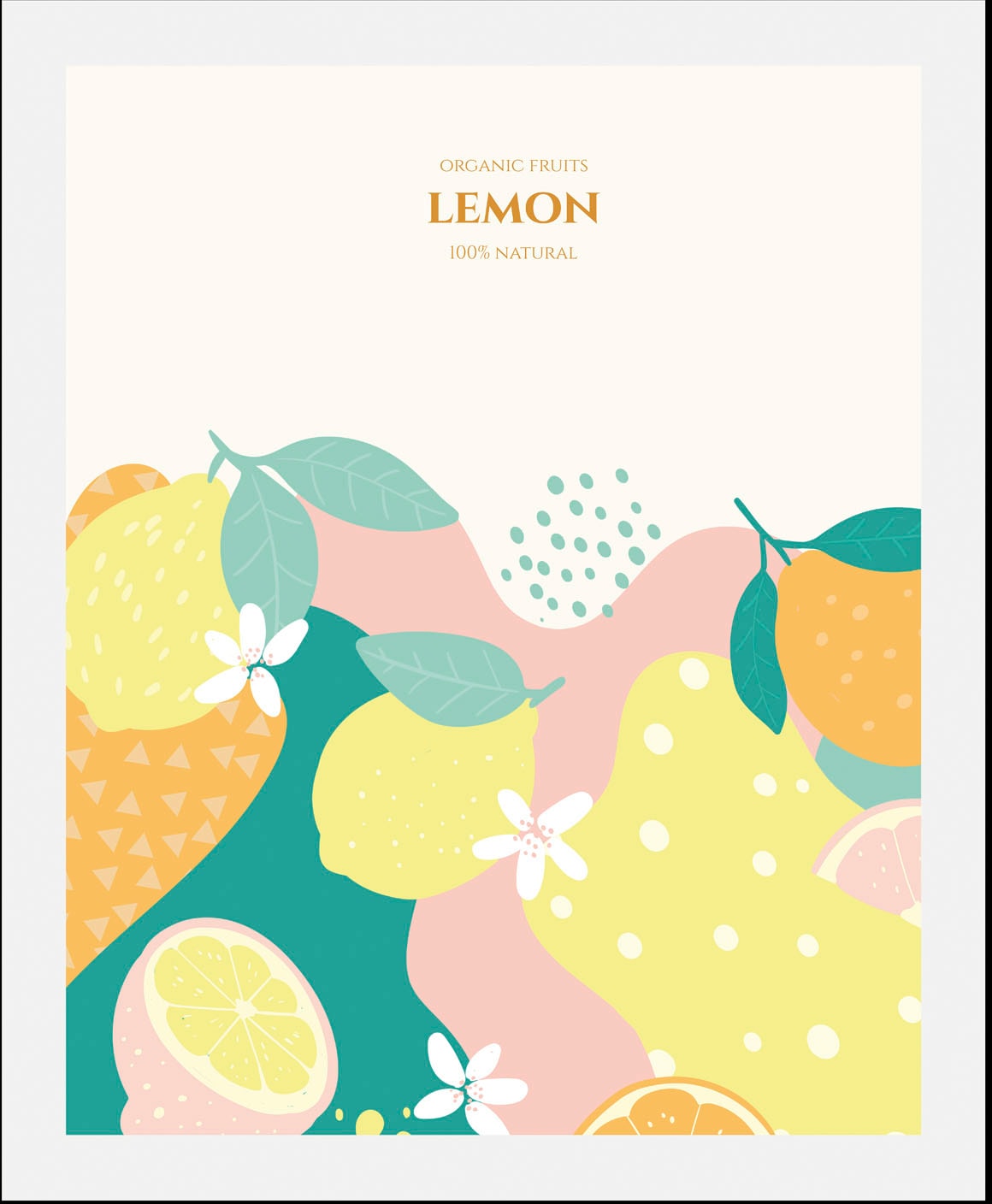 Bild »Lemon«, (1 St.), gerahmt
