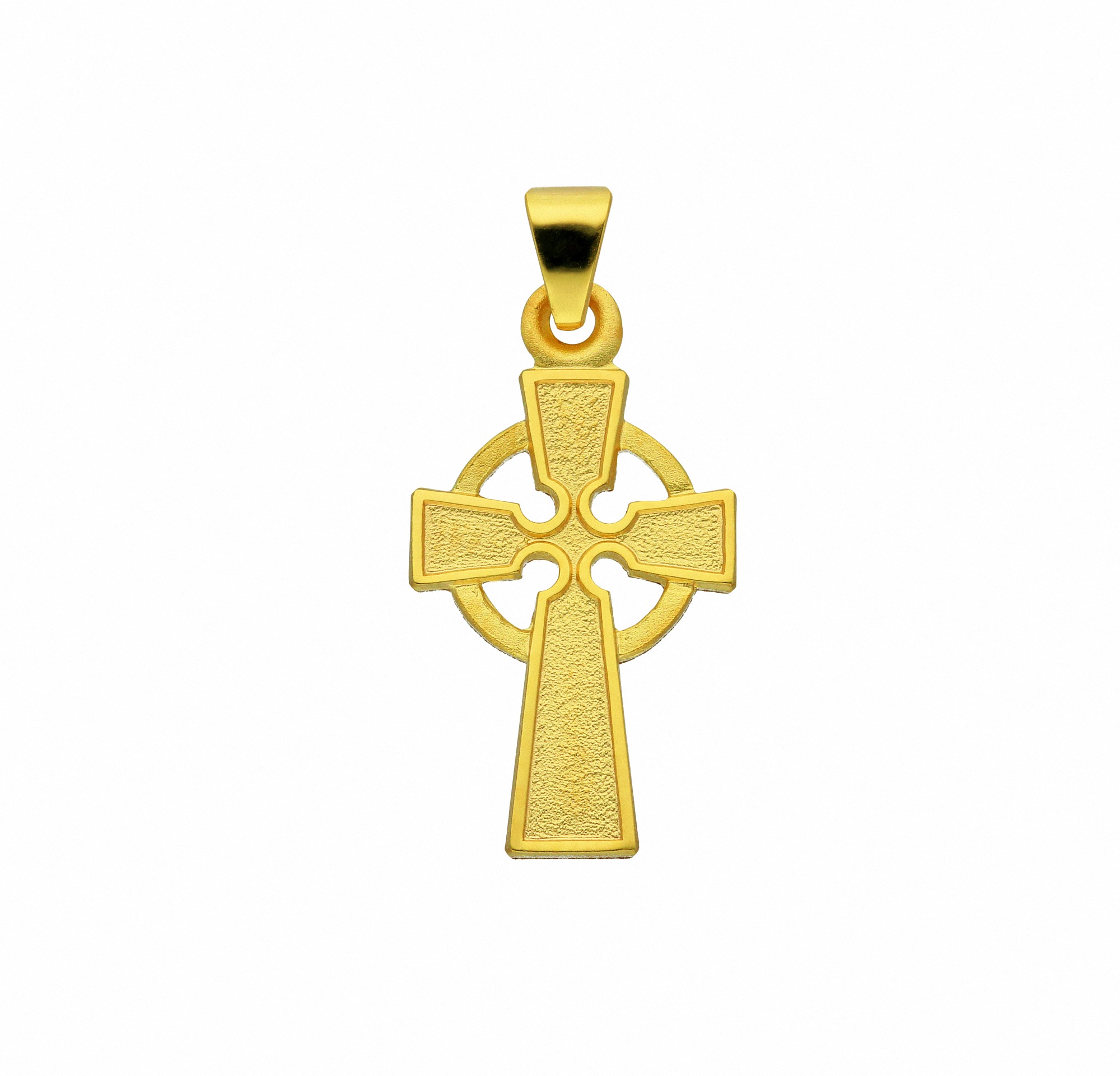 ADELIA ́S Damen Kette mit Anhänger "Schmuckset - Set mit Halskette 585 Gold Kreuz Anhänger", Gold, gold, Gold, Halsketten, Schmuckset - Set mit