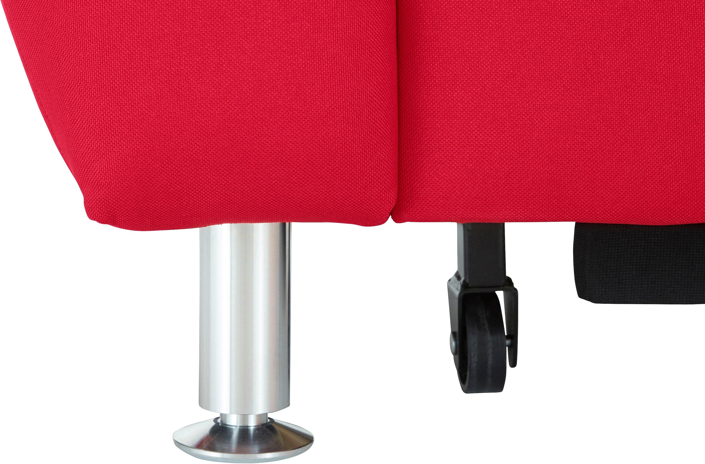 sit&more Ecksofa »Cardoso L-Form«, mit Federkern, wahlweise mit Bettfunktion und Schubkasten
