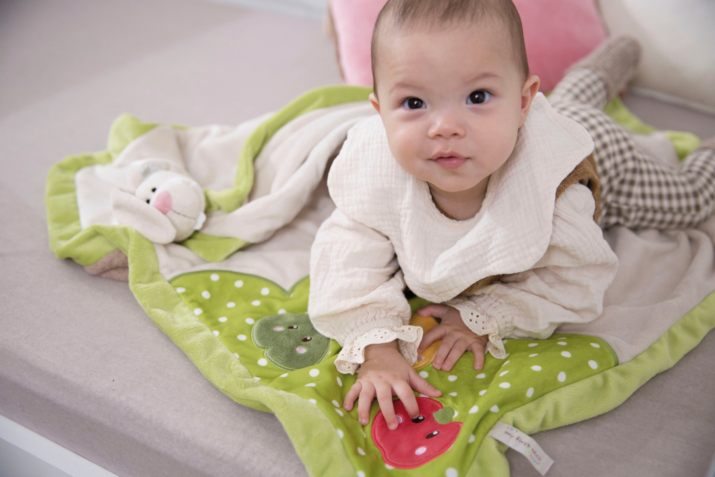 Nici Babydecke »My First NICI, Baby-Kuscheldecke mit Schmuse-Hase«