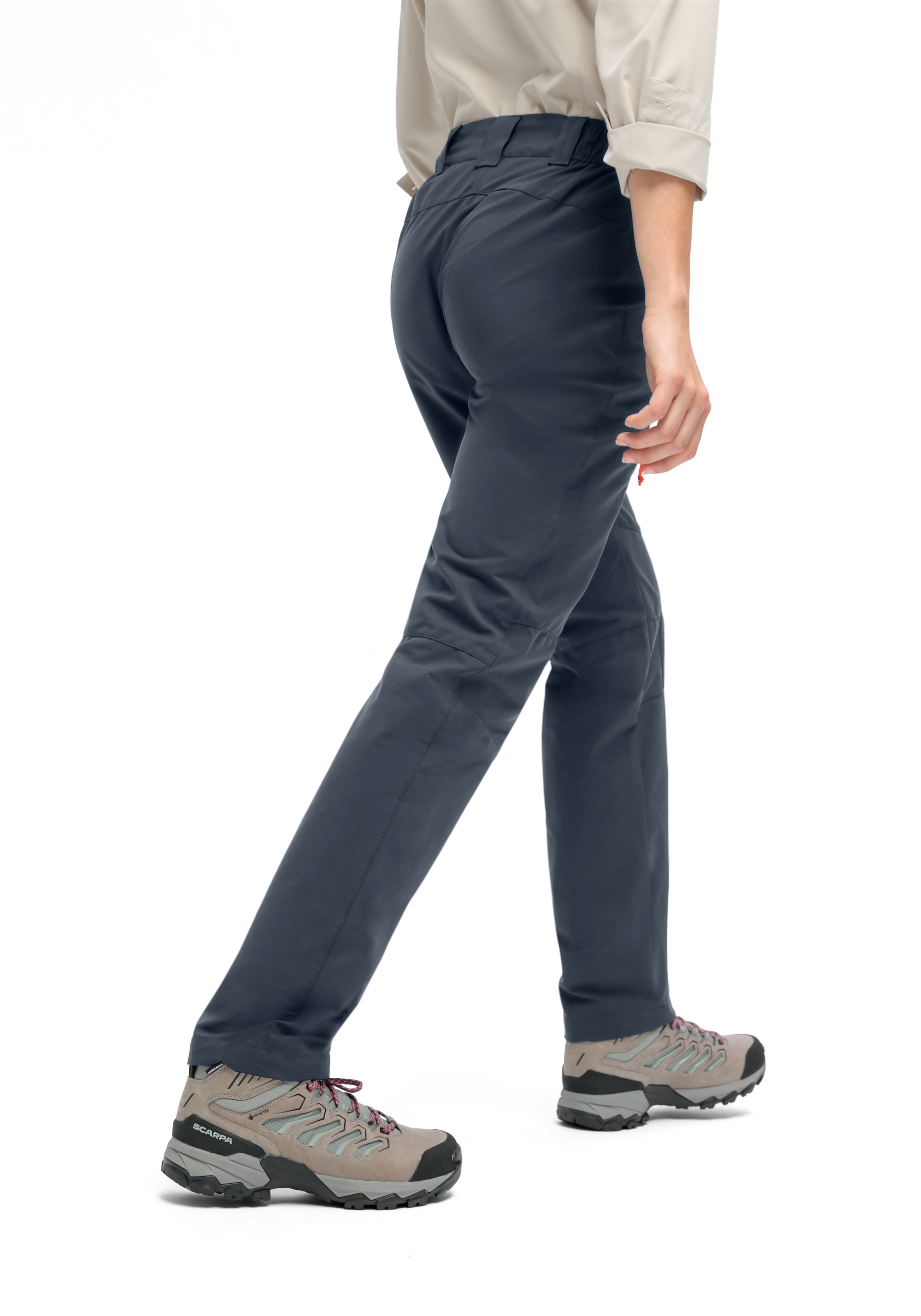 Maier Sports Outdoorhose »Lulaka Loop«, Damen Wanderhose, Funktionshose mit Taschen + Gürtel, Regular Fit