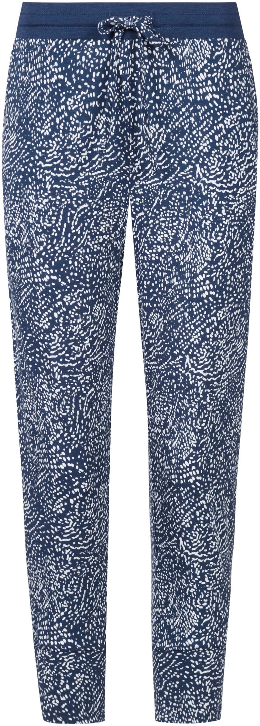 Mey Capri-Pyjama, Oberteil mit und BAUR gemusterter Hose 2 online (Set, tlg.), bestellen | schlichtem